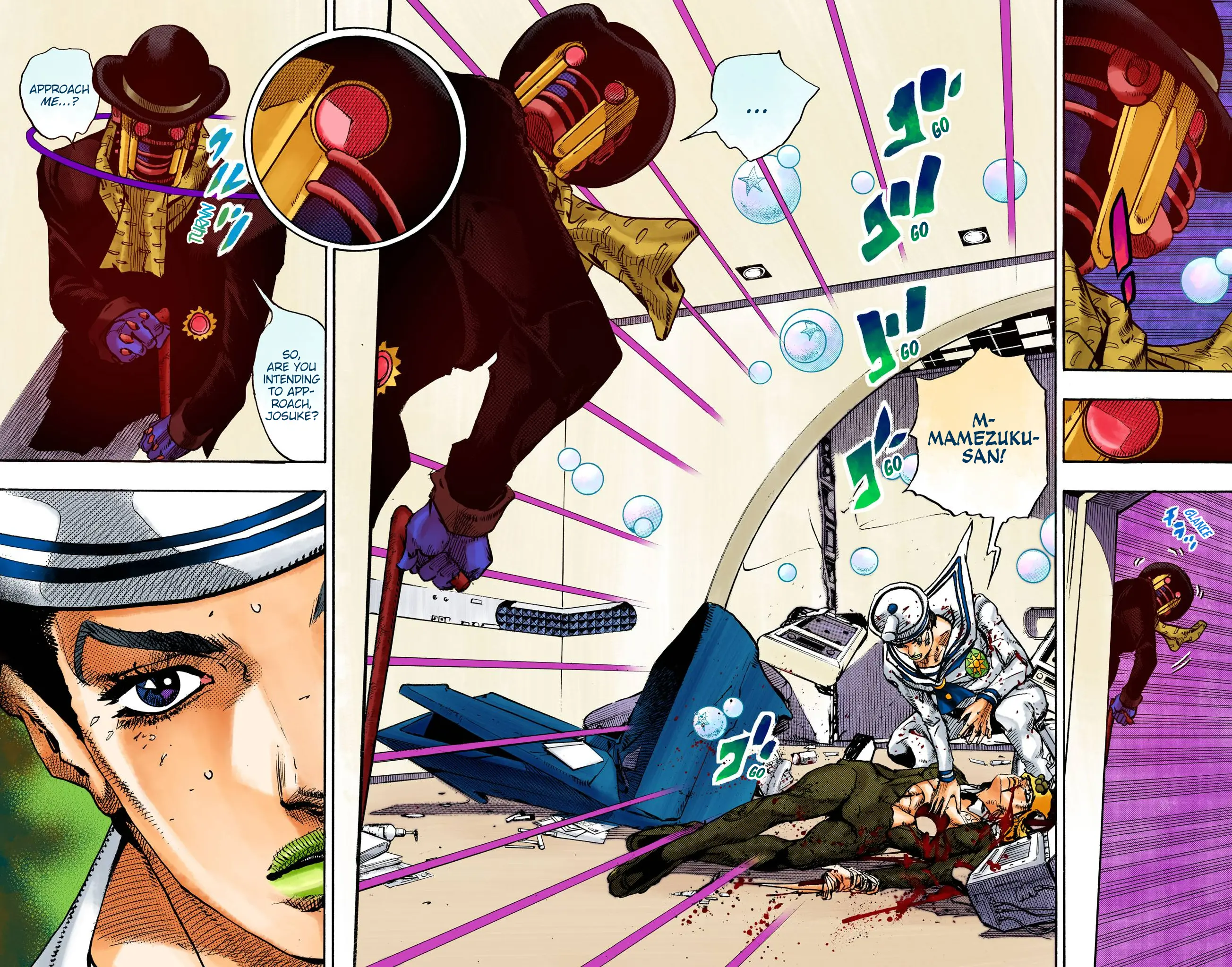 JoJo's Bizarre Adventure, Part 8: JoJolion Colored Manga β Chapter 103 β Page 18