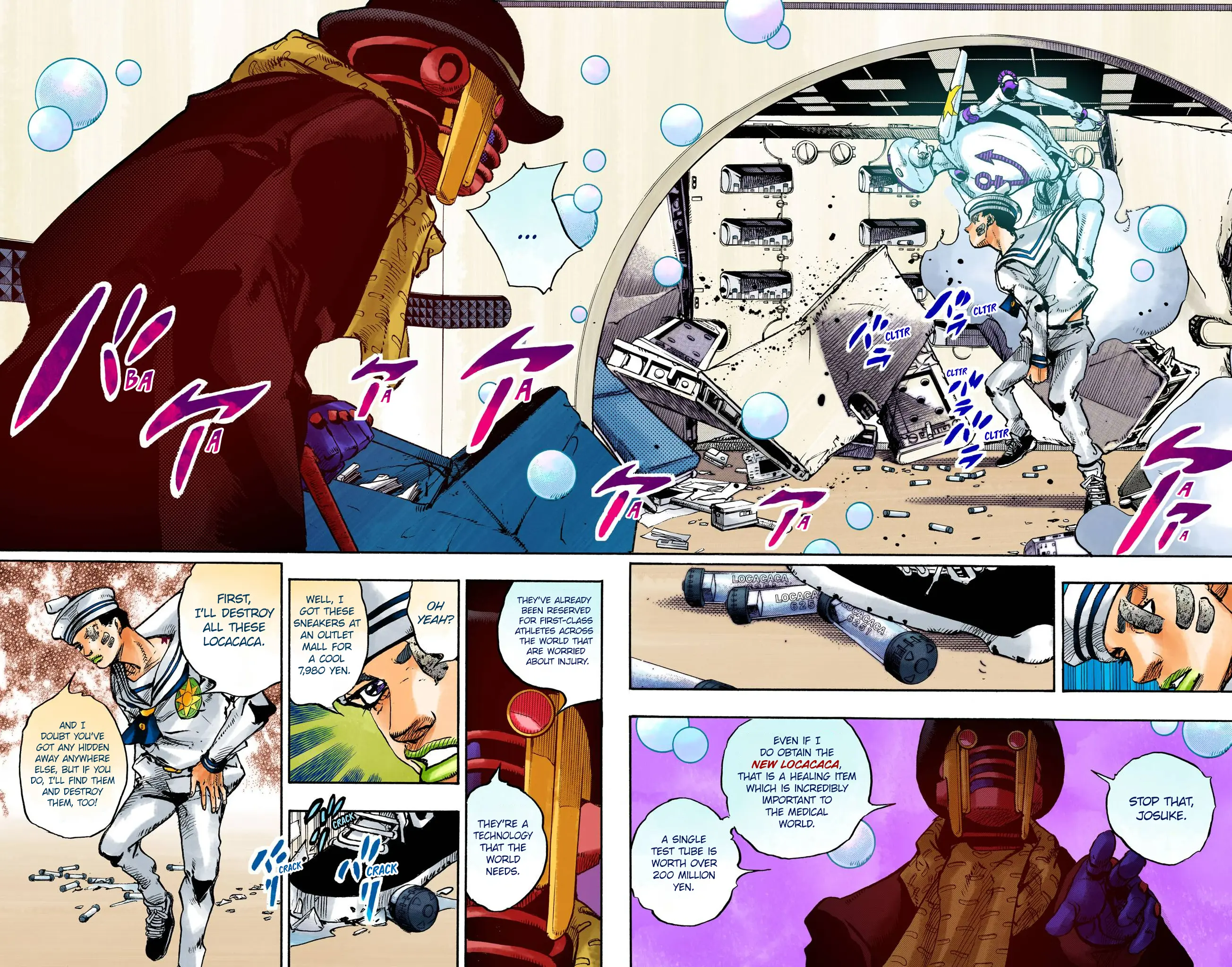 JoJo's Bizarre Adventure, Part 8: JoJolion Colored Manga β Chapter 103 β Page 22