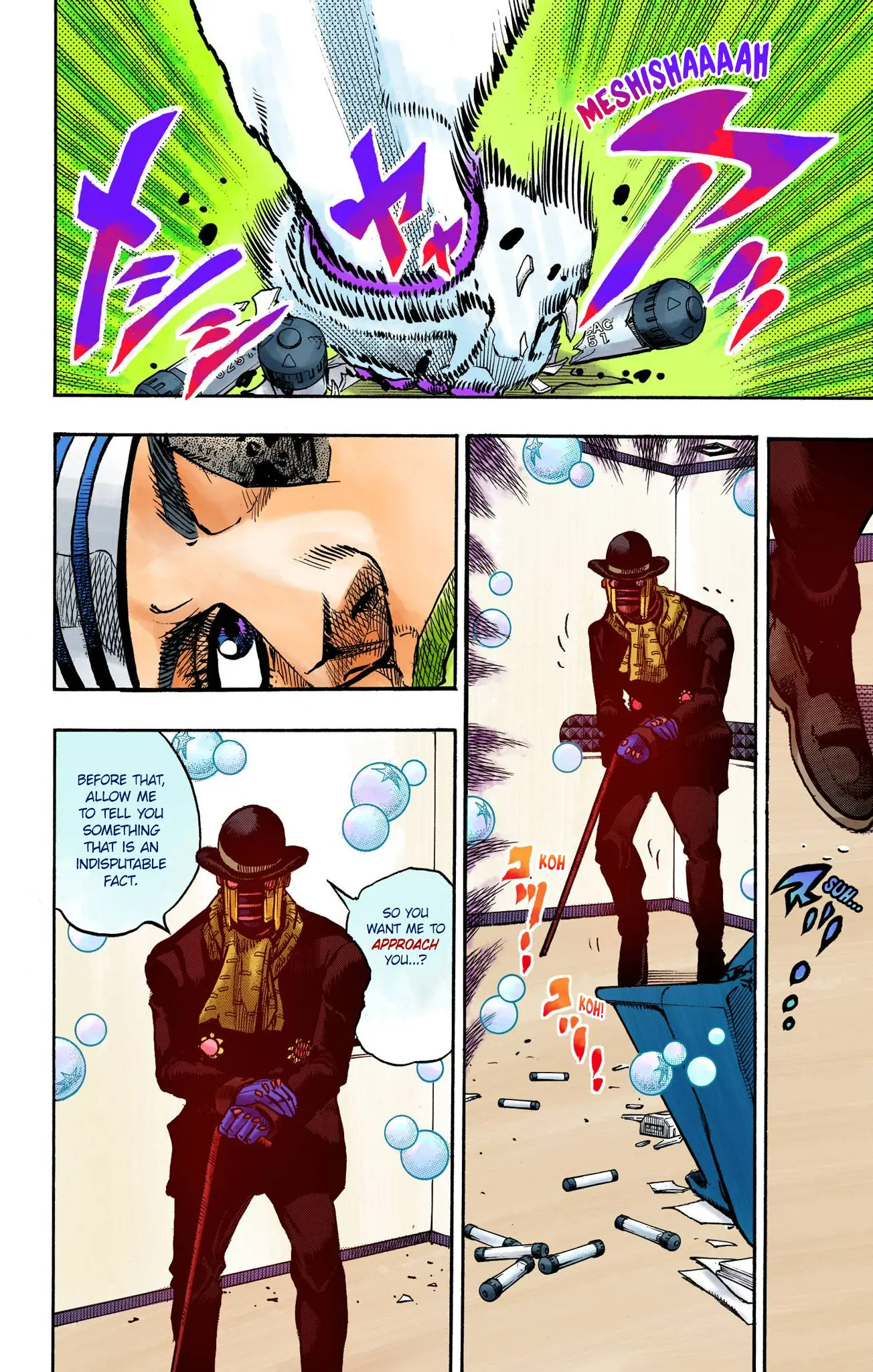 JoJo's Bizarre Adventure, Part 8: JoJolion Colored Manga β Chapter 103 β Page 23