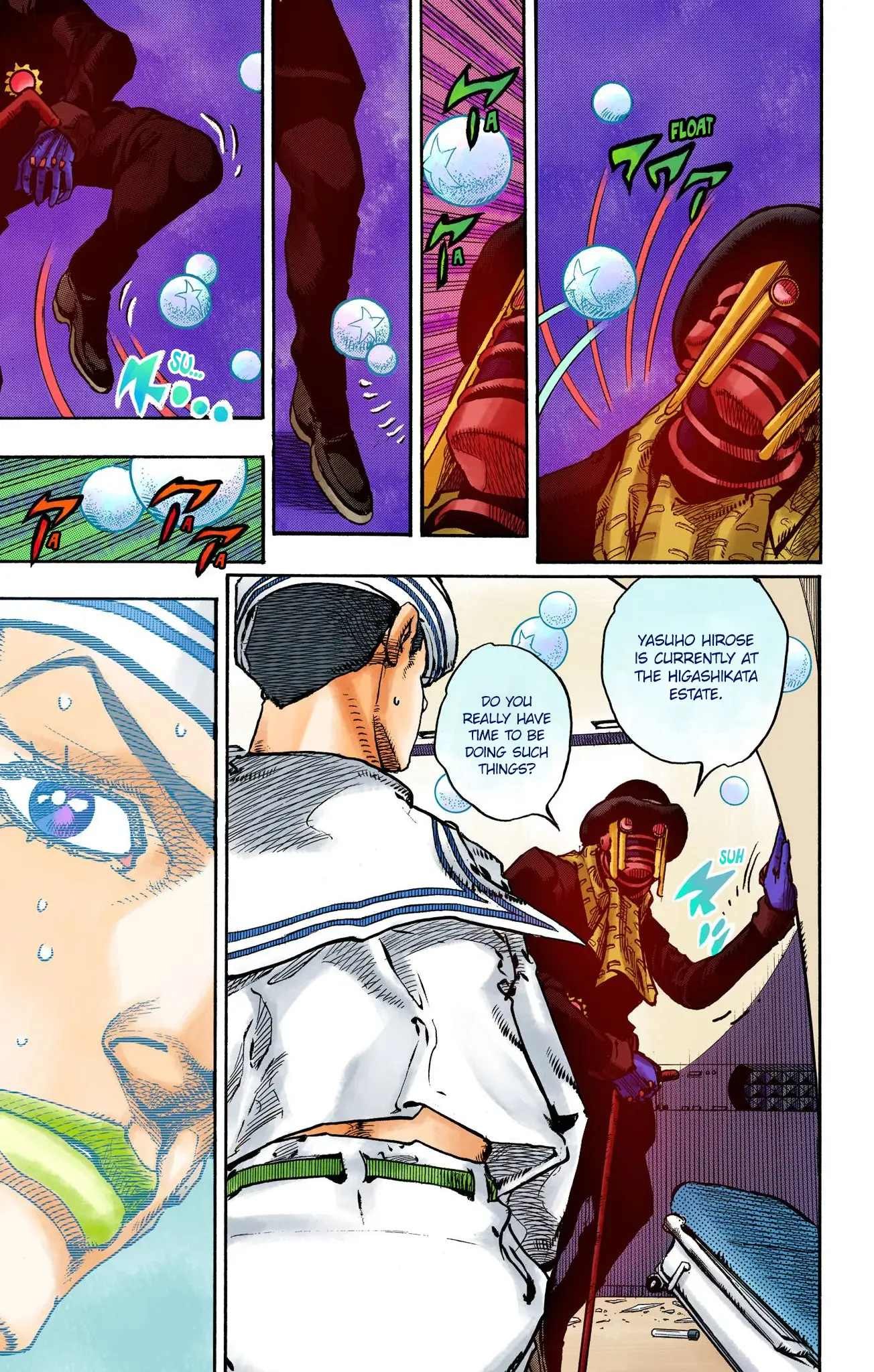 JoJo's Bizarre Adventure, Part 8: JoJolion Colored Manga β Chapter 103 β Page 24