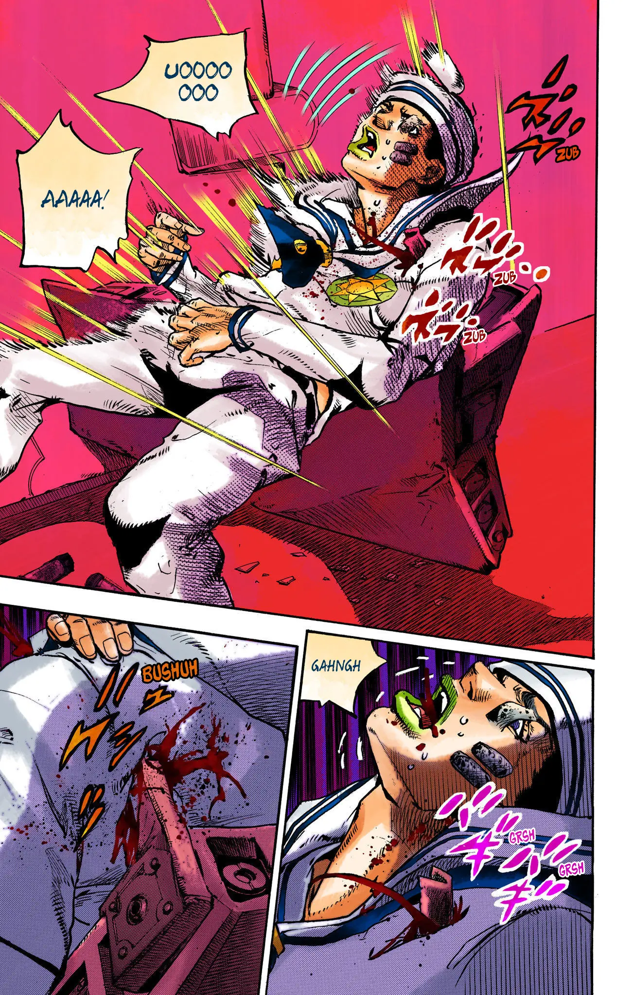 JoJo's Bizarre Adventure, Part 8: JoJolion Colored Manga β Chapter 103 β Page 32