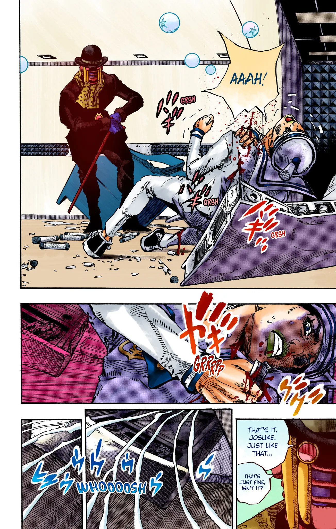 JoJo's Bizarre Adventure, Part 8: JoJolion Colored Manga β Chapter 103 β Page 33
