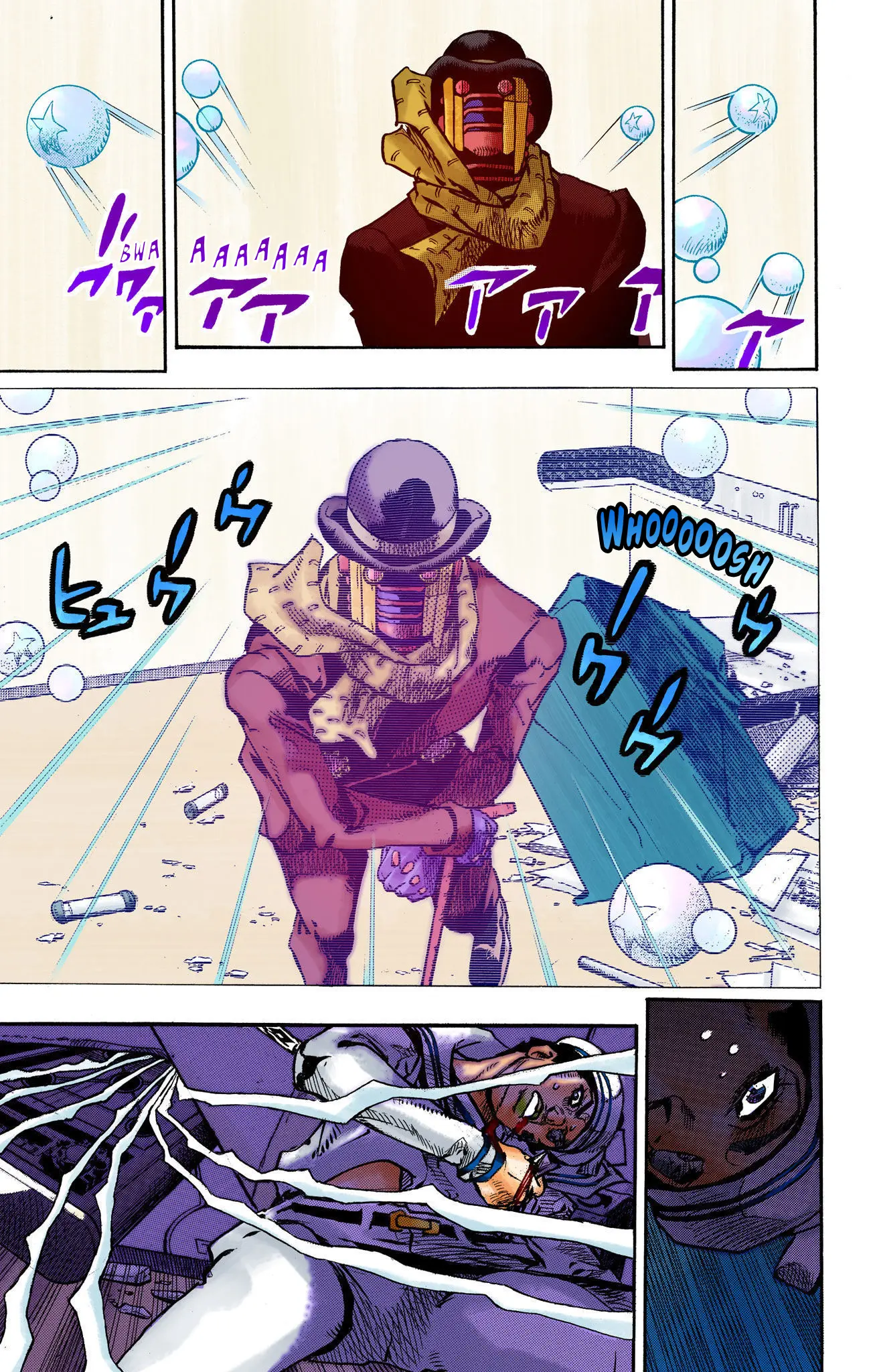 JoJo's Bizarre Adventure, Part 8: JoJolion Colored Manga β Chapter 103 β Page 34