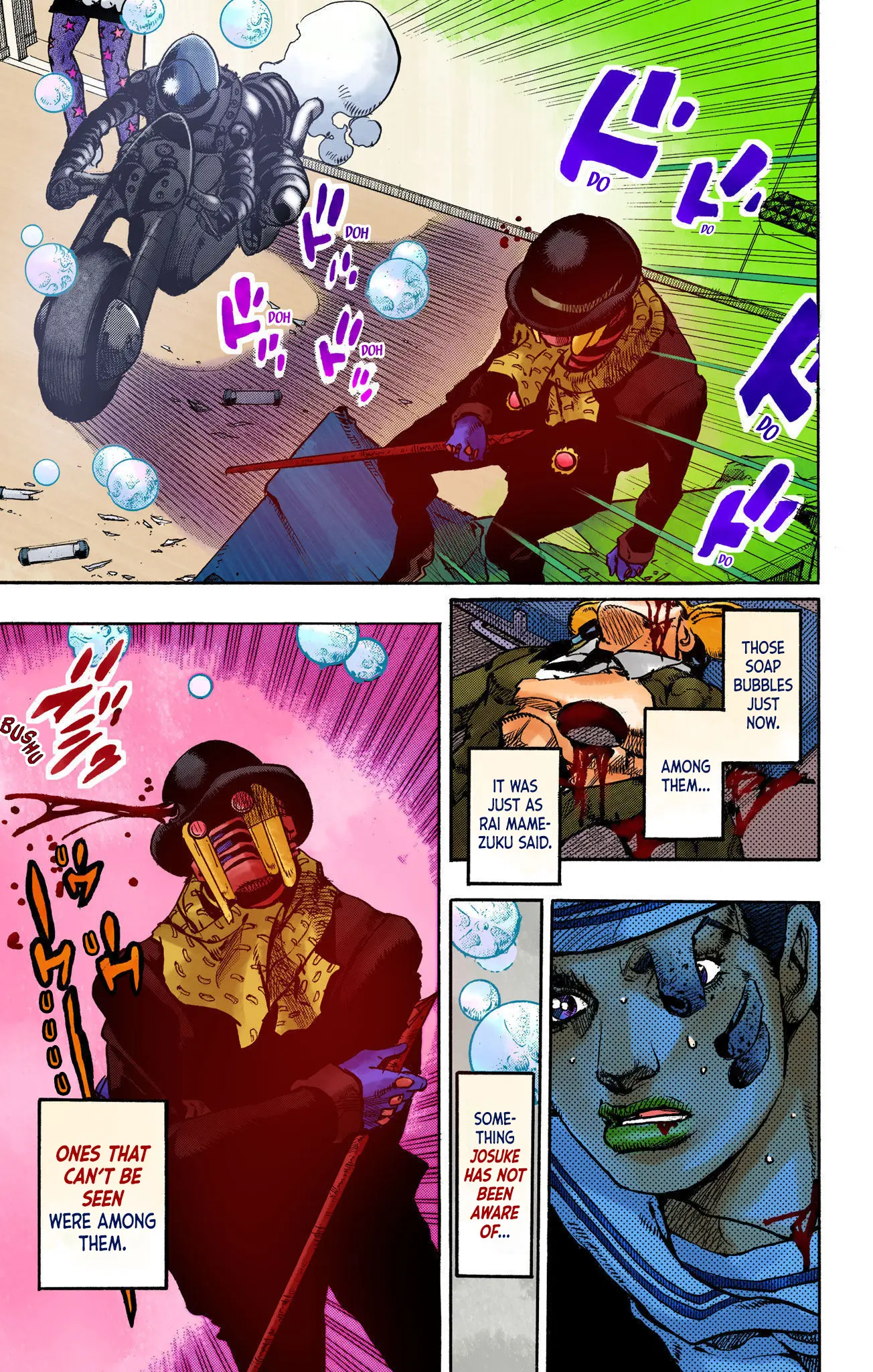 JoJo's Bizarre Adventure, Part 8: JoJolion Colored Manga β Chapter 103 β Page 39