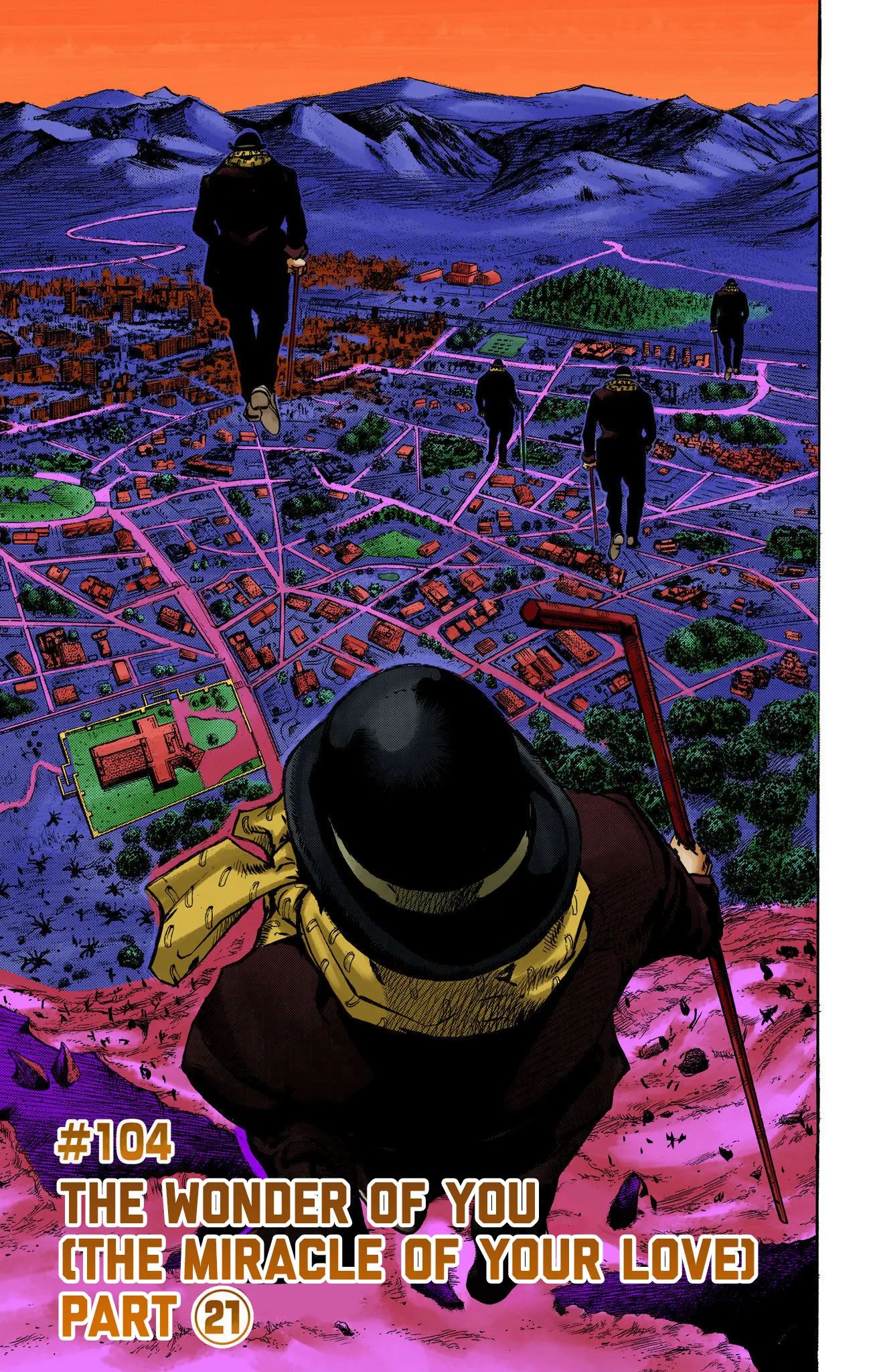 JoJo's Bizarre Adventure, Part 8: JoJolion Colored Manga β Chapter 104 β Page 1