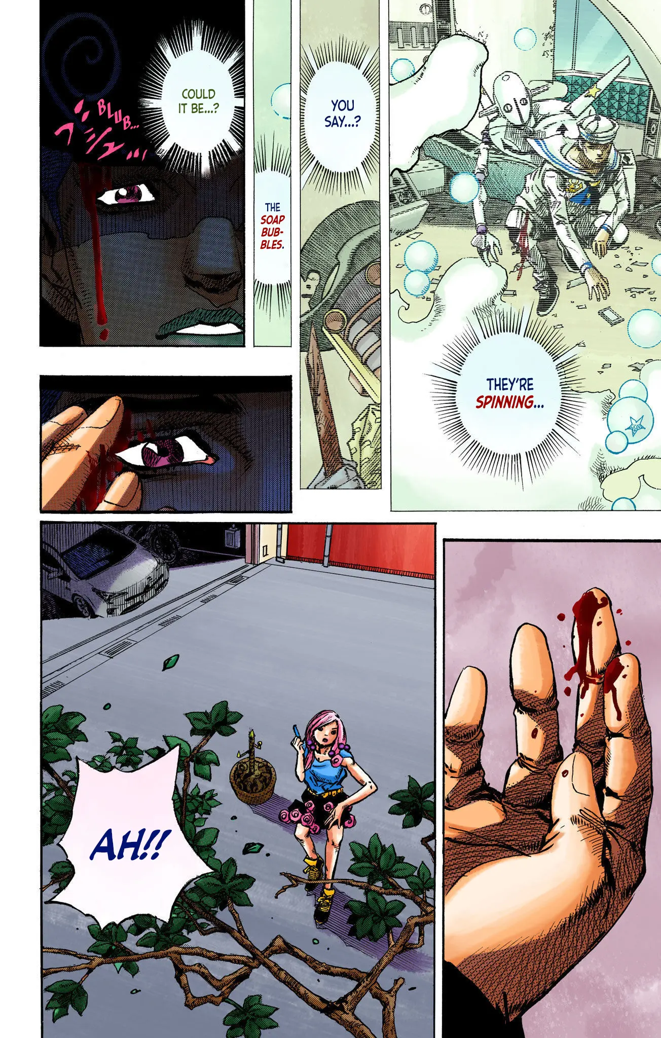 JoJo's Bizarre Adventure, Part 8: JoJolion Colored Manga β Chapter 104 β Page 11
