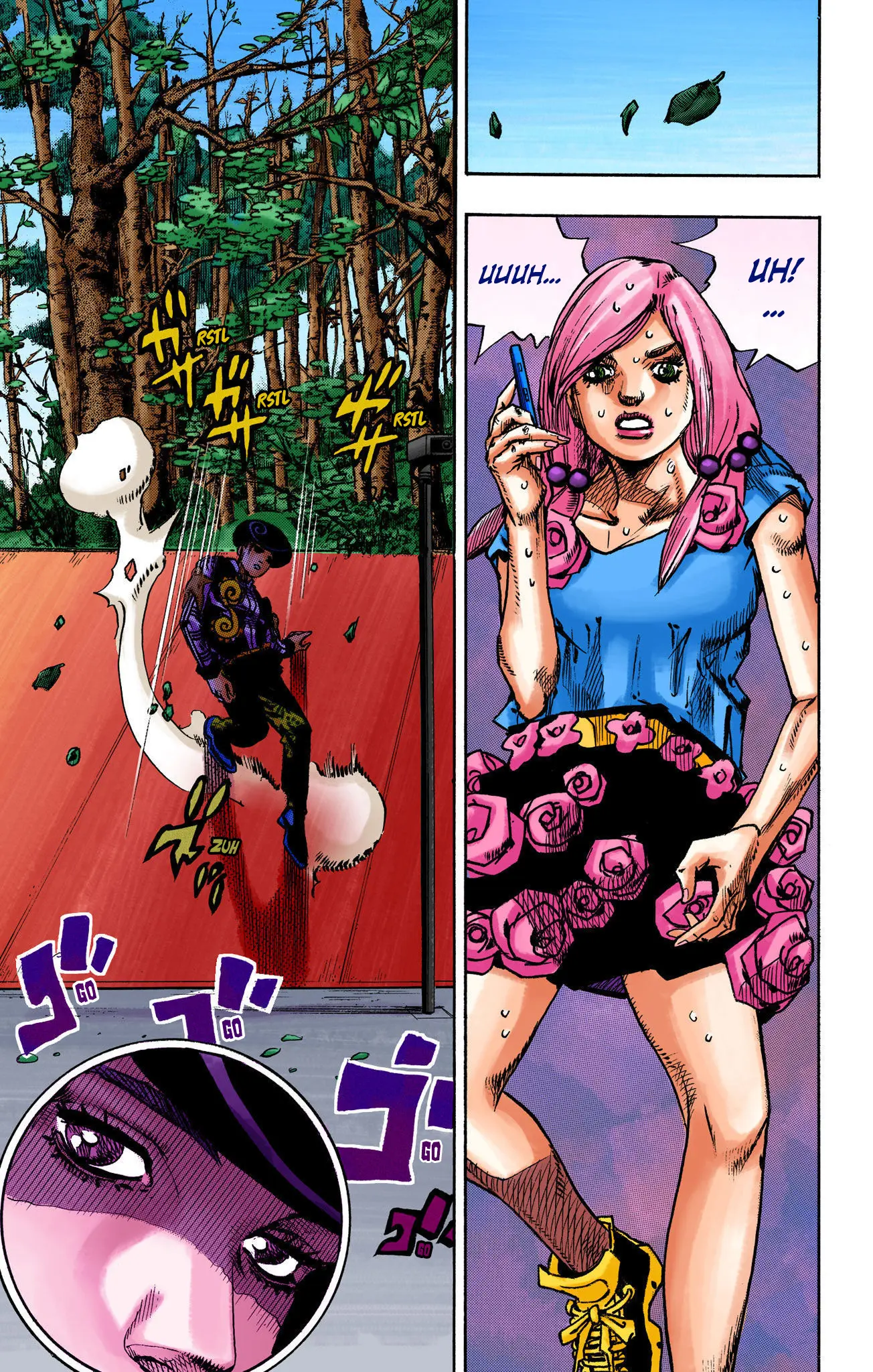 JoJo's Bizarre Adventure, Part 8: JoJolion Colored Manga β Chapter 104 β Page 12