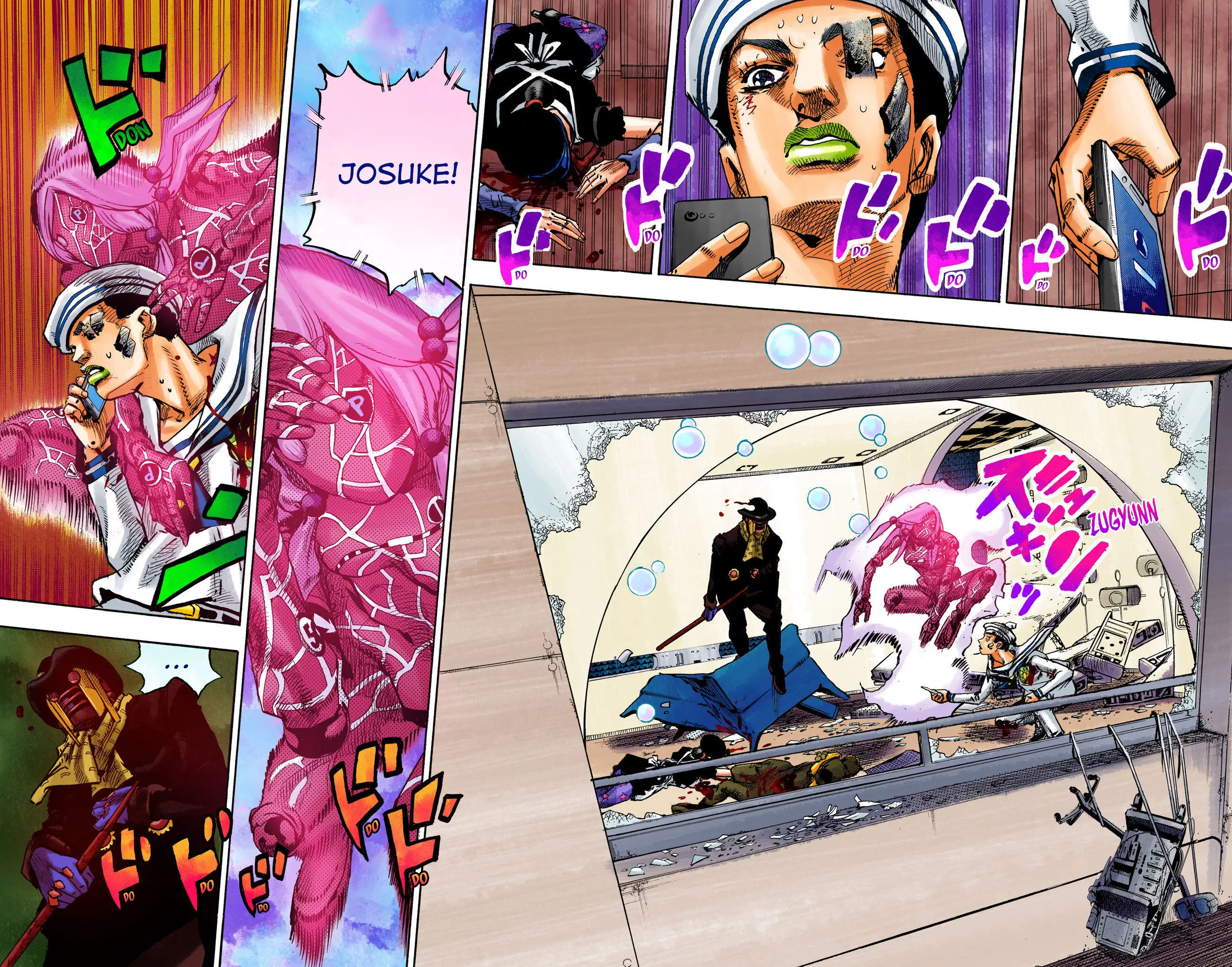 JoJo's Bizarre Adventure, Part 8: JoJolion Colored Manga β Chapter 104 β Page 13