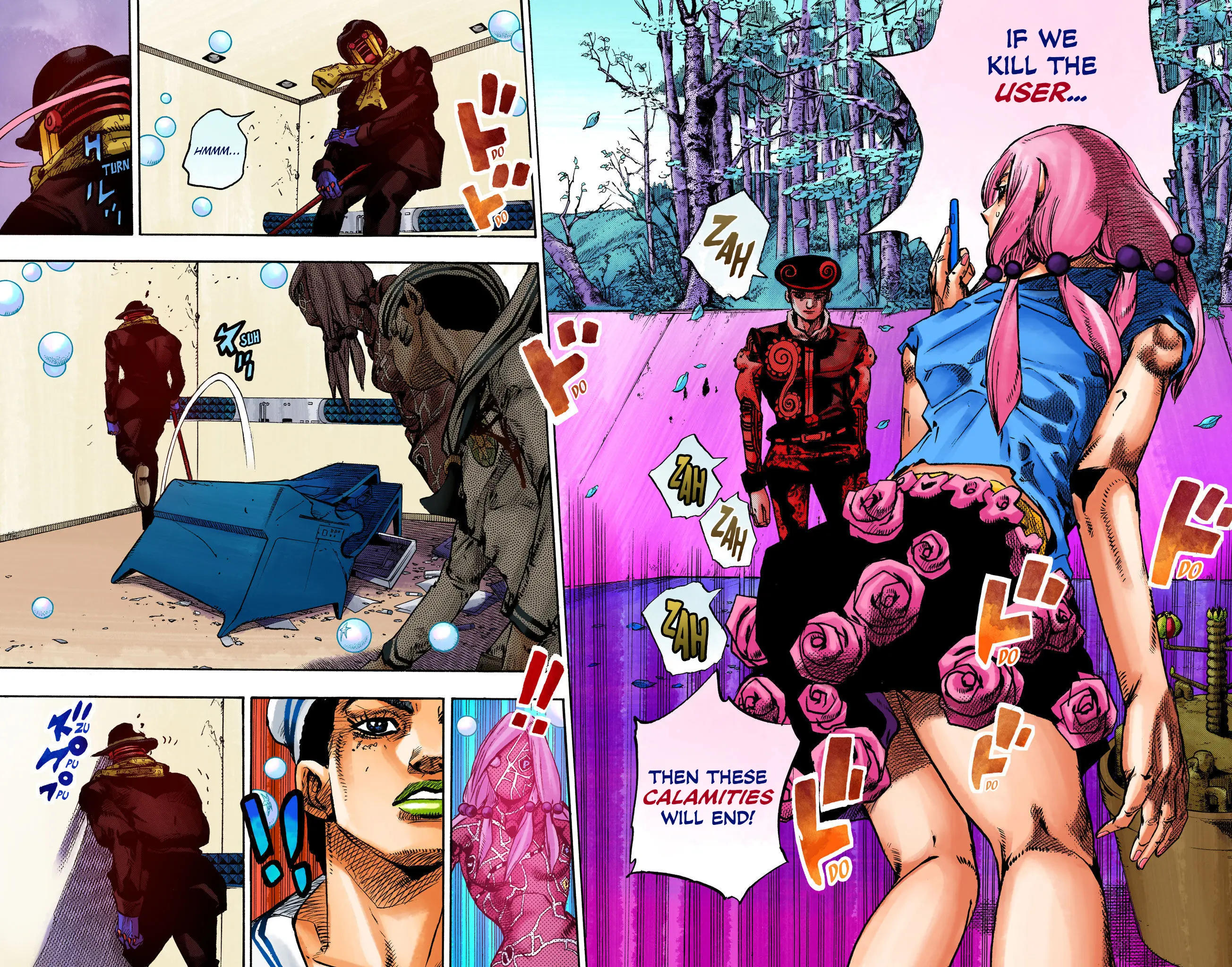 JoJo's Bizarre Adventure, Part 8: JoJolion Colored Manga β Chapter 104 β Page 16