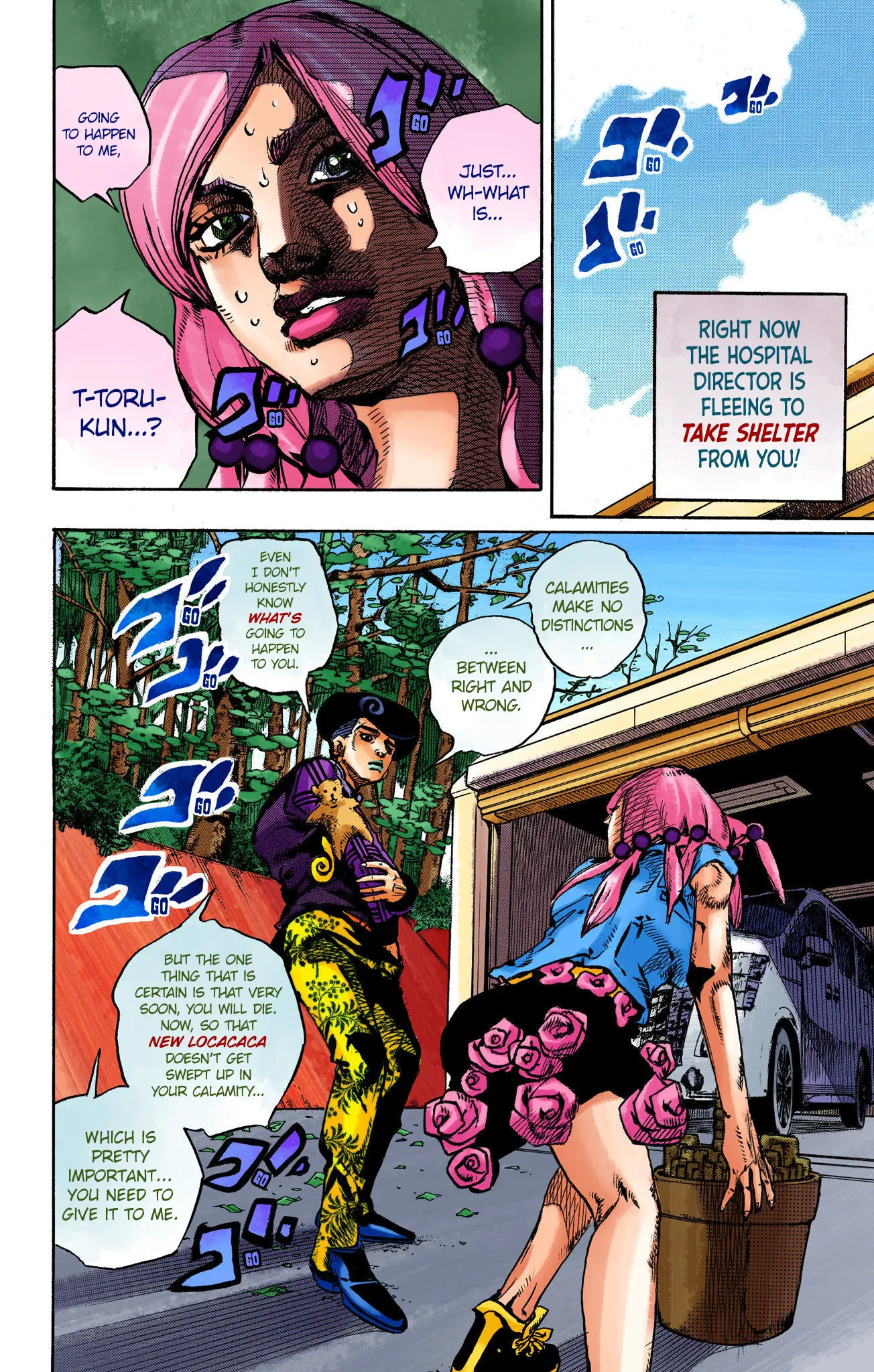 JoJo's Bizarre Adventure, Part 8: JoJolion Colored Manga β Chapter 104 β Page 23