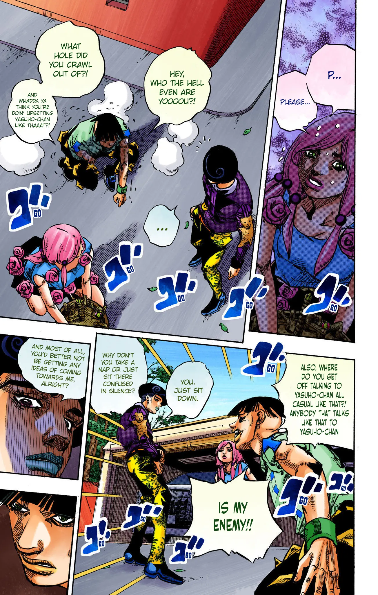 JoJo's Bizarre Adventure, Part 8: JoJolion Colored Manga β Chapter 104 β Page 24