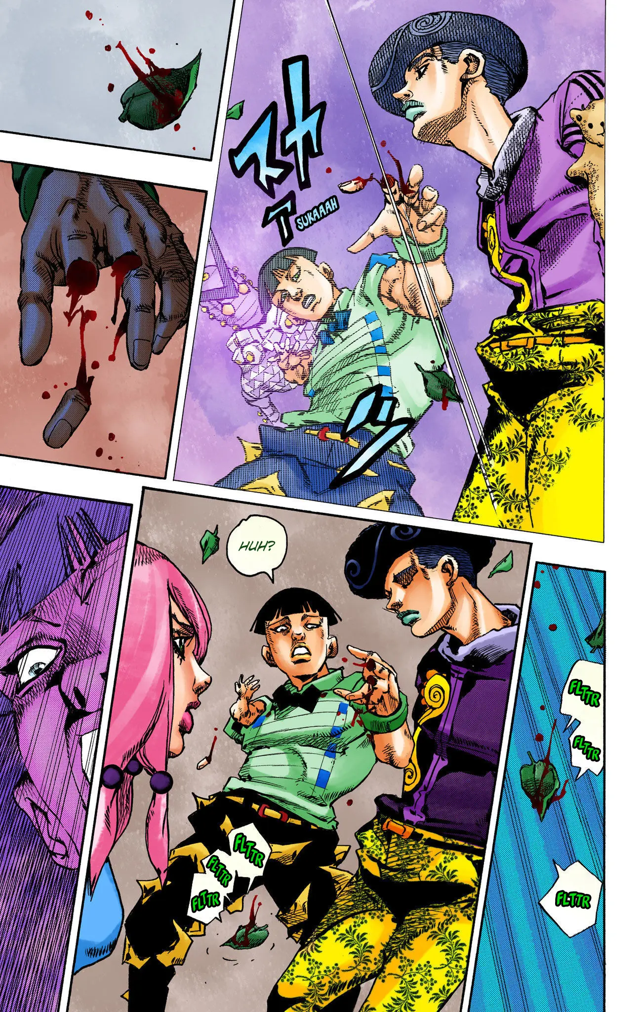 JoJo's Bizarre Adventure, Part 8: JoJolion Colored Manga β Chapter 104 β Page 28