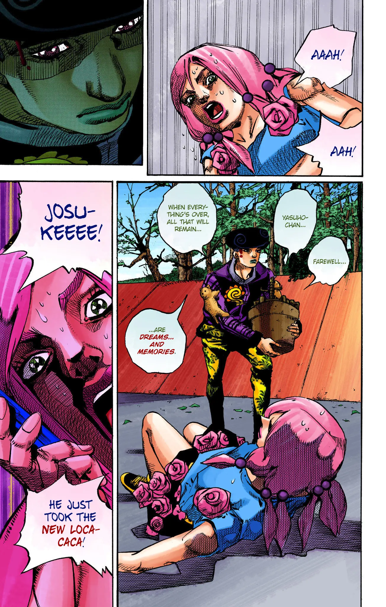 JoJo's Bizarre Adventure, Part 8: JoJolion Colored Manga β Chapter 104 β Page 30