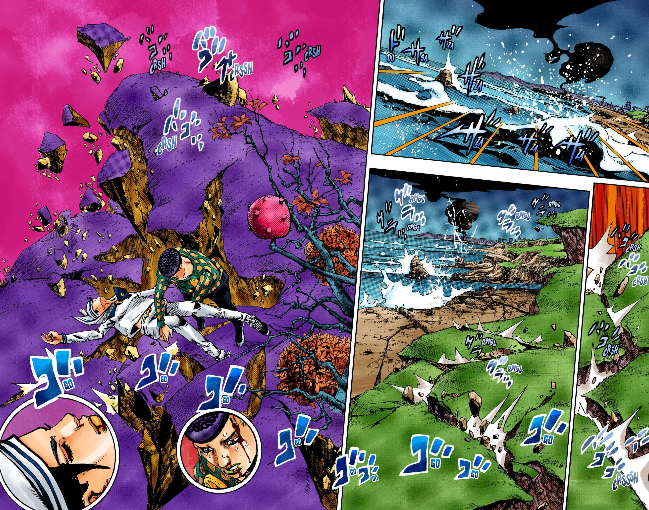 JoJo's Bizarre Adventure, Part 8: JoJolion Colored Manga β Chapter 105 β Page 2