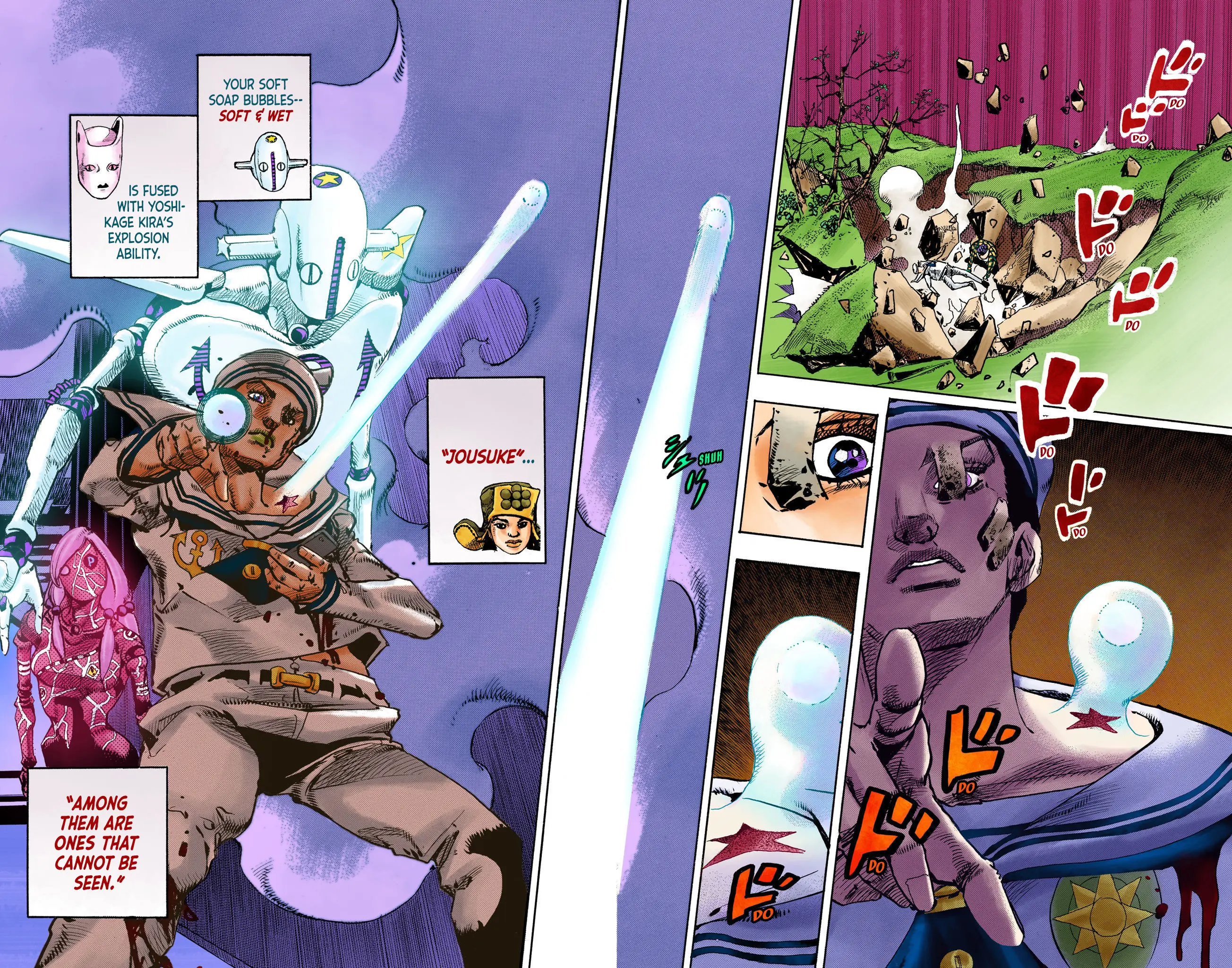 JoJo's Bizarre Adventure, Part 8: JoJolion Colored Manga β Chapter 105 β Page 5