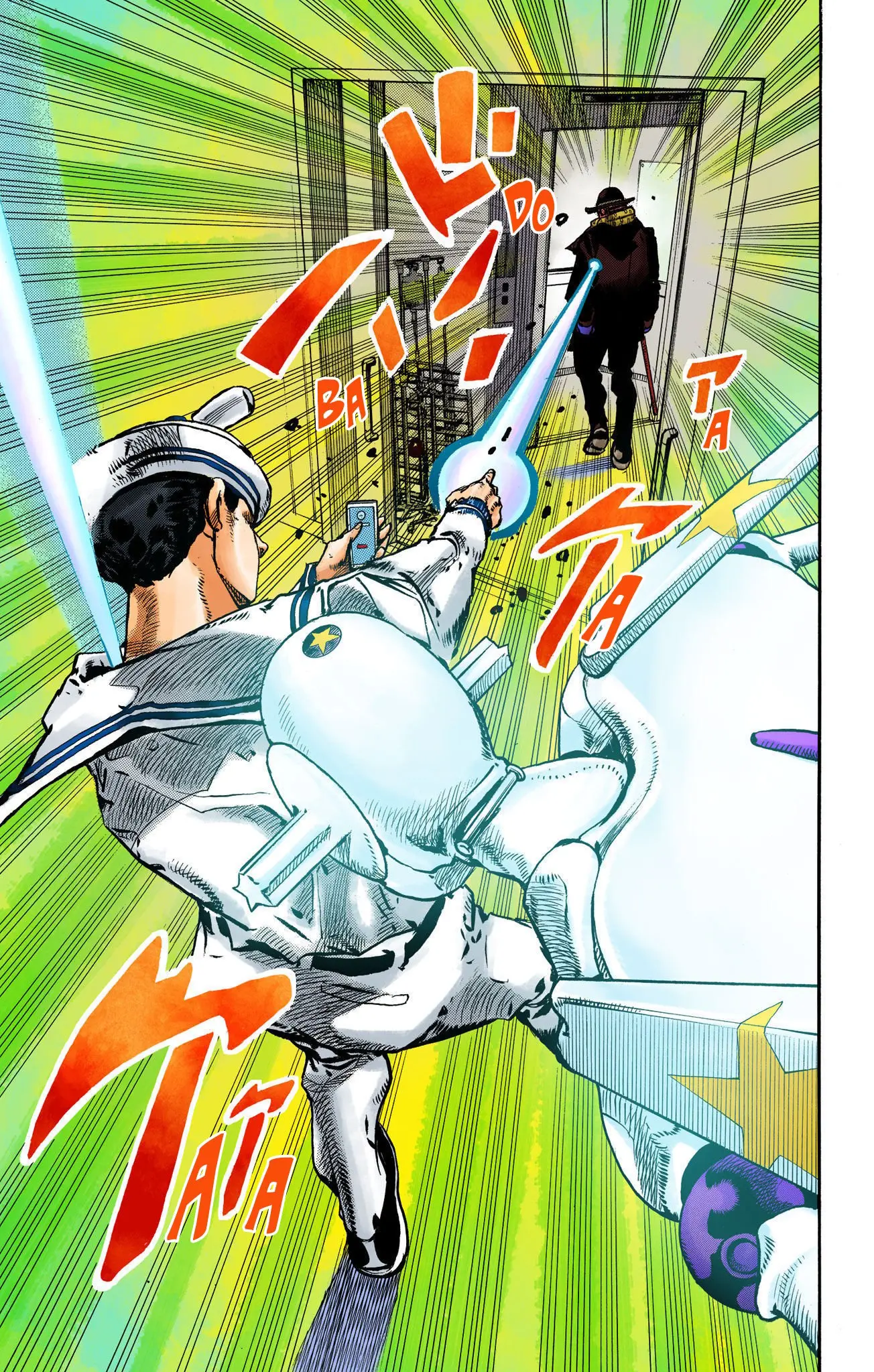 JoJo's Bizarre Adventure, Part 8: JoJolion Colored Manga β Chapter 105 β Page 7