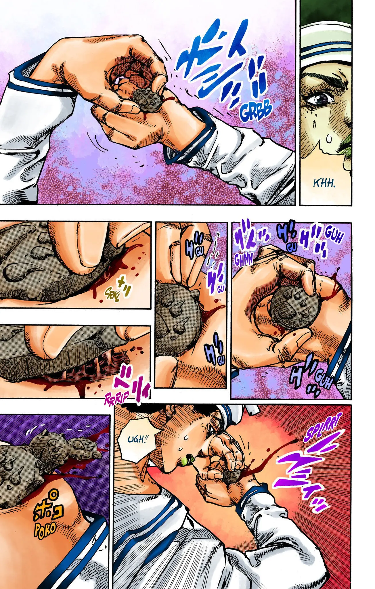 JoJo's Bizarre Adventure, Part 8: JoJolion Colored Manga β Chapter 105 β Page 13