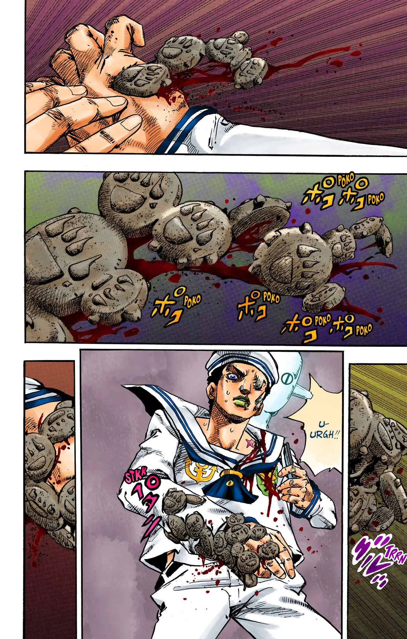 JoJo's Bizarre Adventure, Part 8: JoJolion Colored Manga β Chapter 105 β Page 14