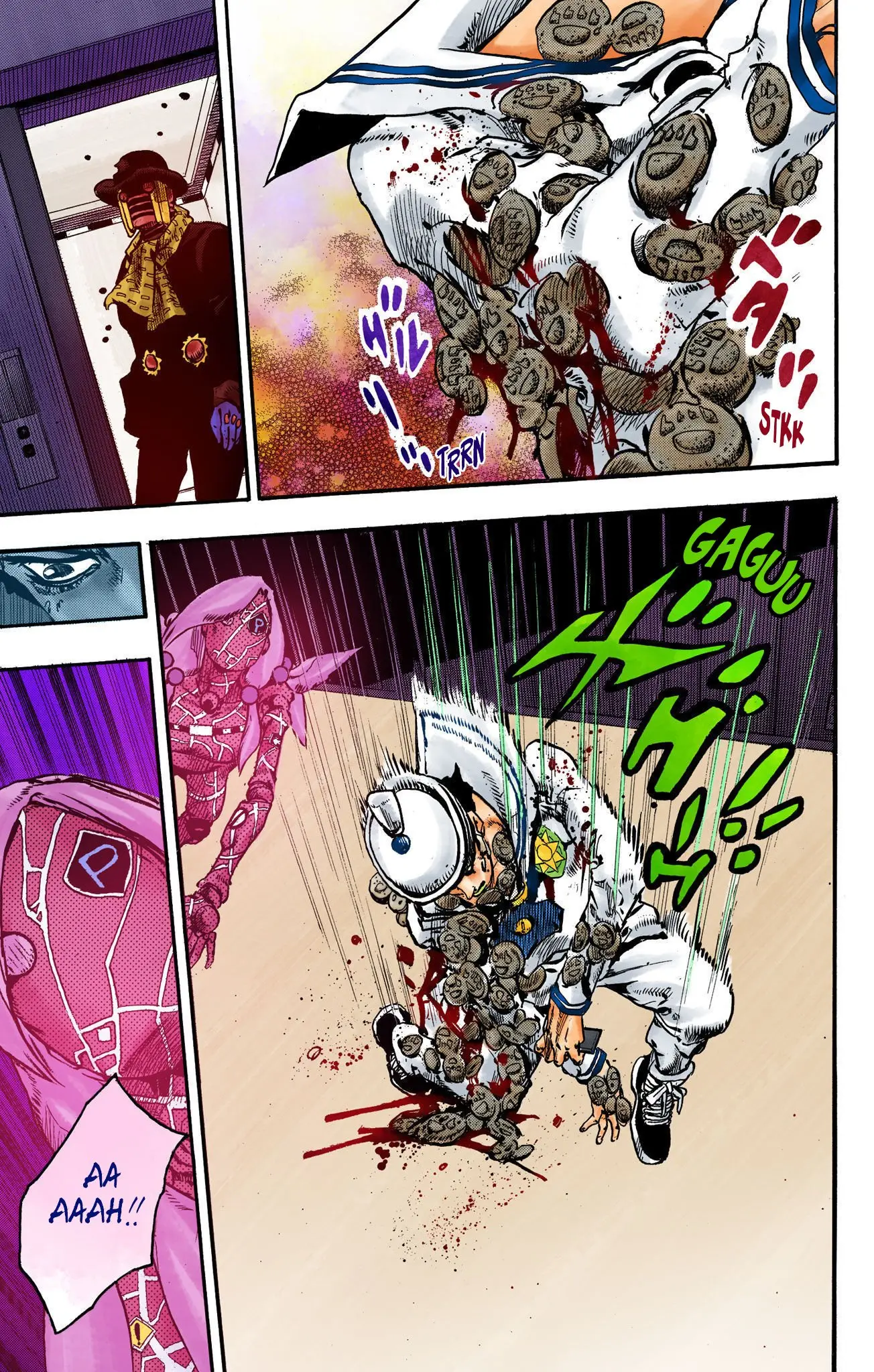 JoJo's Bizarre Adventure, Part 8: JoJolion Colored Manga β Chapter 105 β Page 17