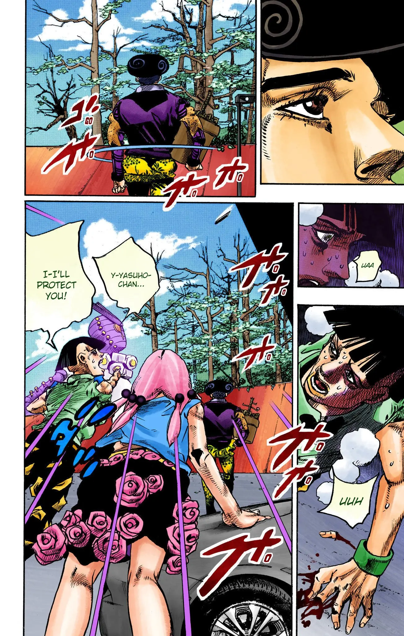 JoJo's Bizarre Adventure, Part 8: JoJolion Colored Manga β Chapter 105 β Page 20