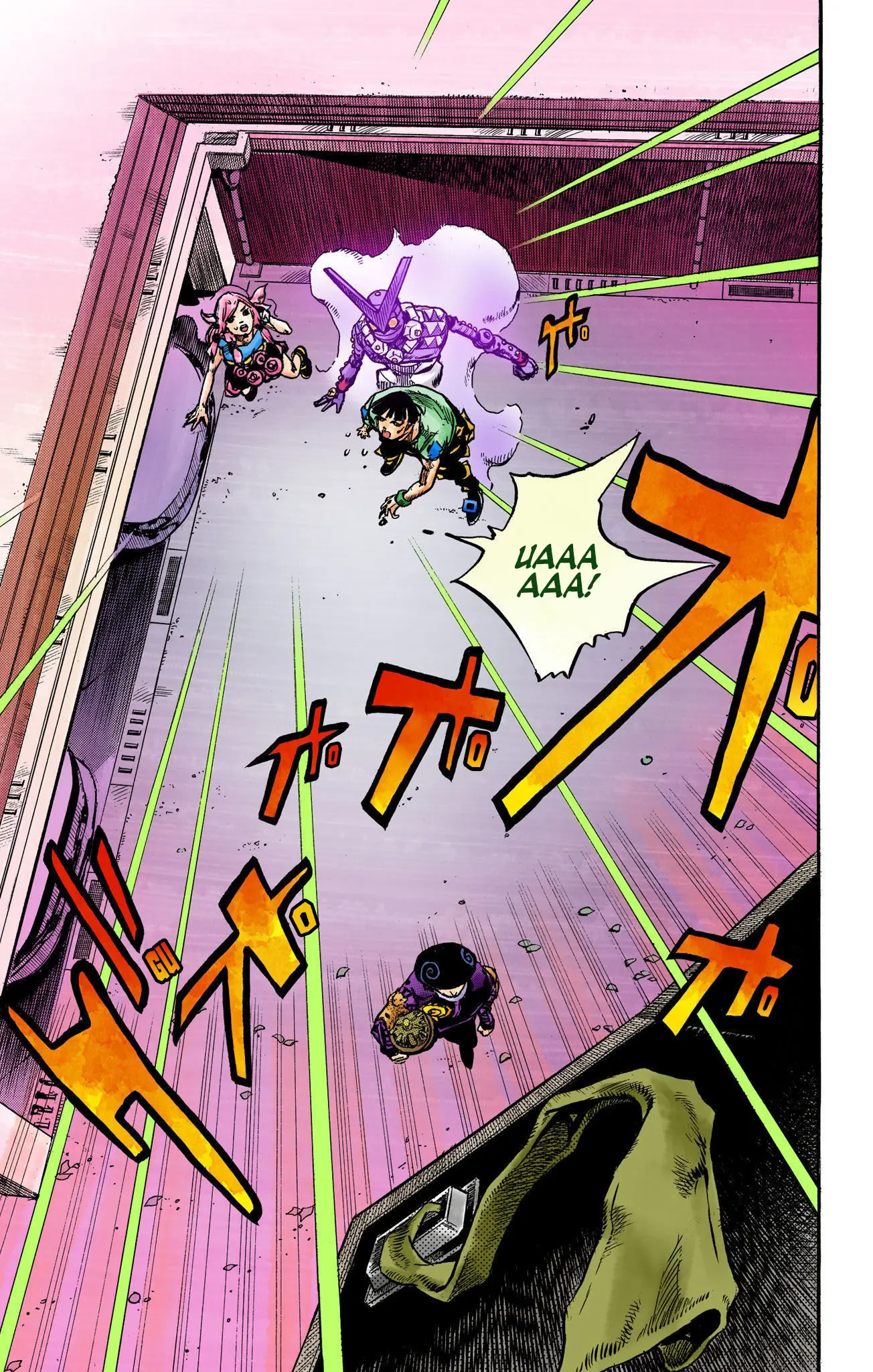JoJo's Bizarre Adventure, Part 8: JoJolion Colored Manga β Chapter 105 β Page 21
