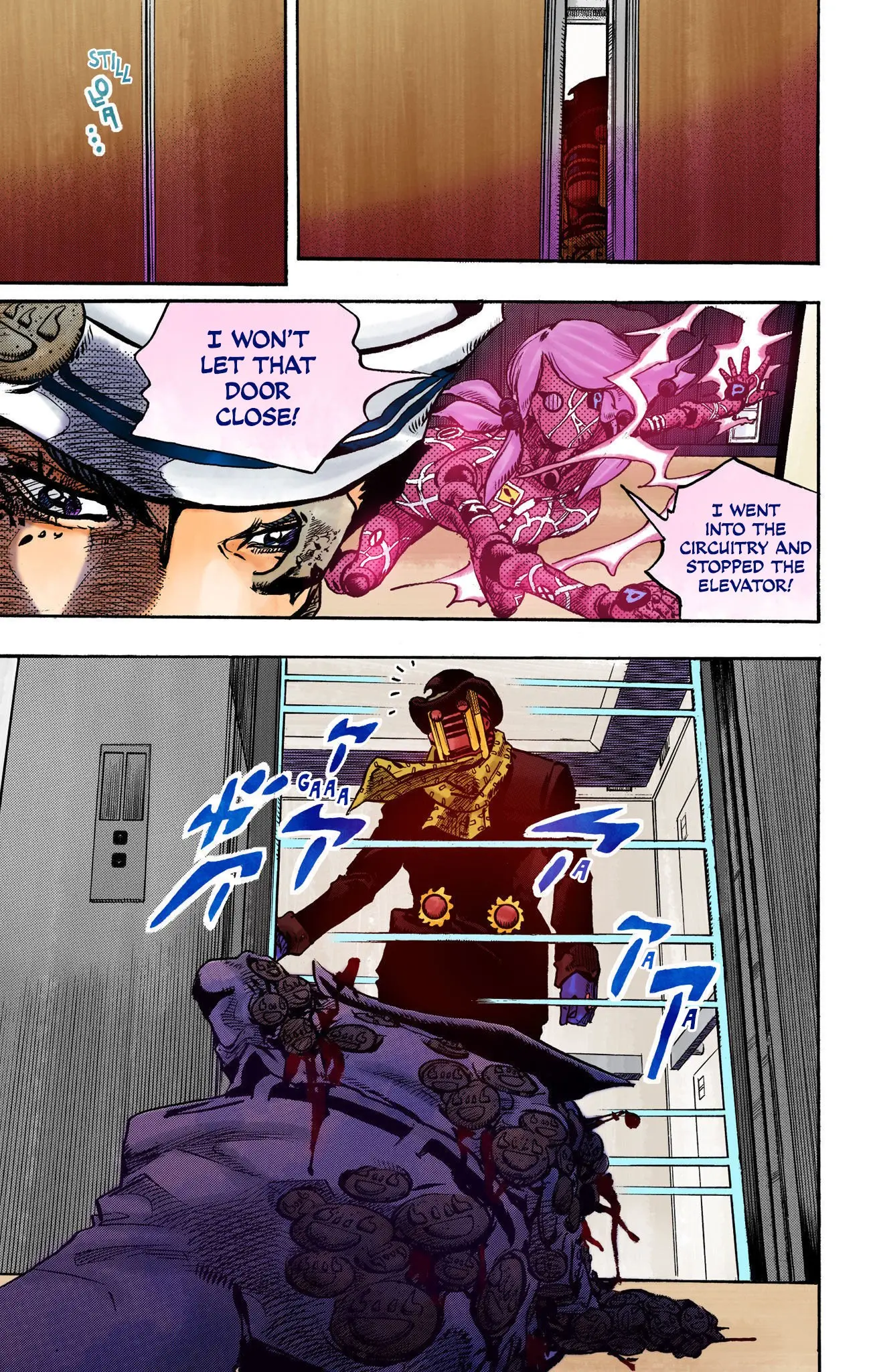 JoJo's Bizarre Adventure, Part 8: JoJolion Colored Manga β Chapter 105 β Page 23