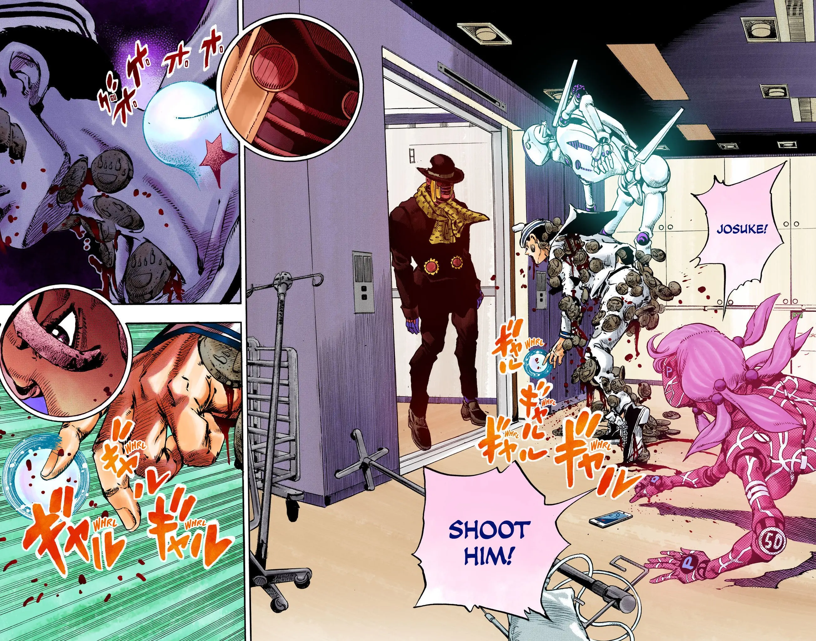 JoJo's Bizarre Adventure, Part 8: JoJolion Colored Manga β Chapter 105 β Page 26