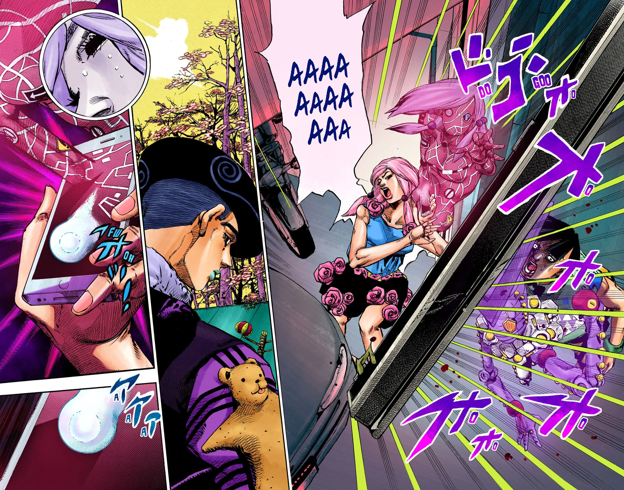 JoJo's Bizarre Adventure, Part 8: JoJolion Colored Manga β Chapter 105 β Page 32