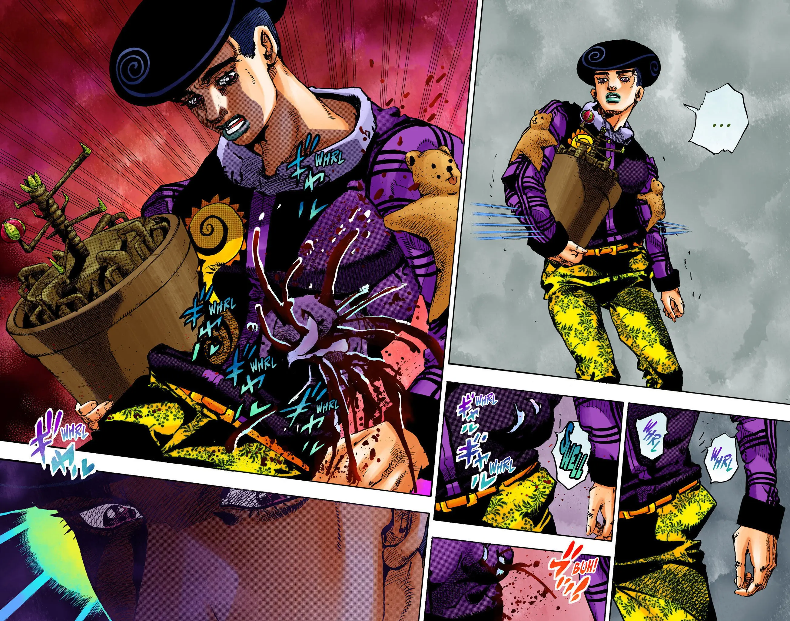 JoJo's Bizarre Adventure, Part 8: JoJolion Colored Manga — Chapter 106 — Page 6