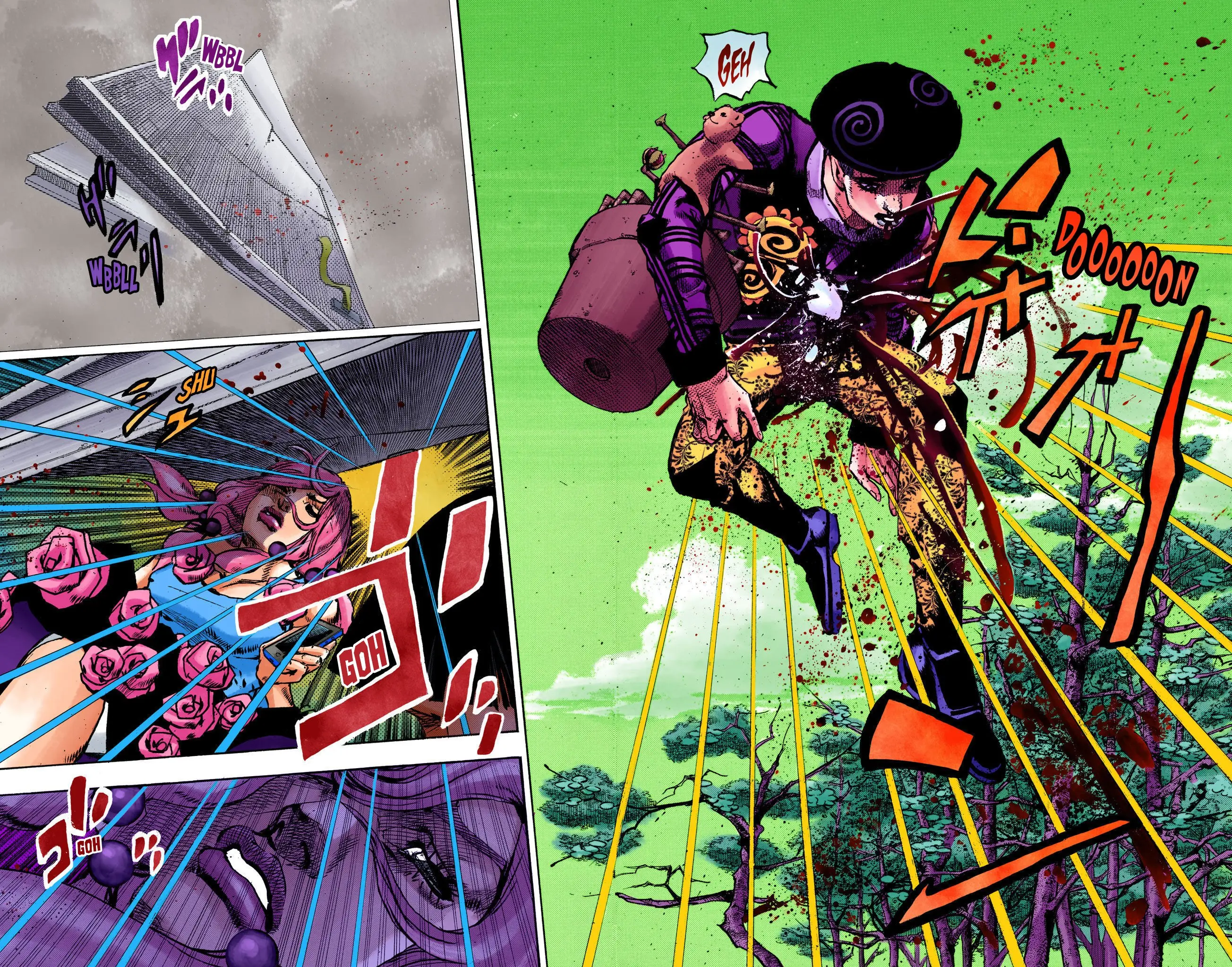 JoJo's Bizarre Adventure, Part 8: JoJolion Colored Manga — Chapter 106 — Page 7