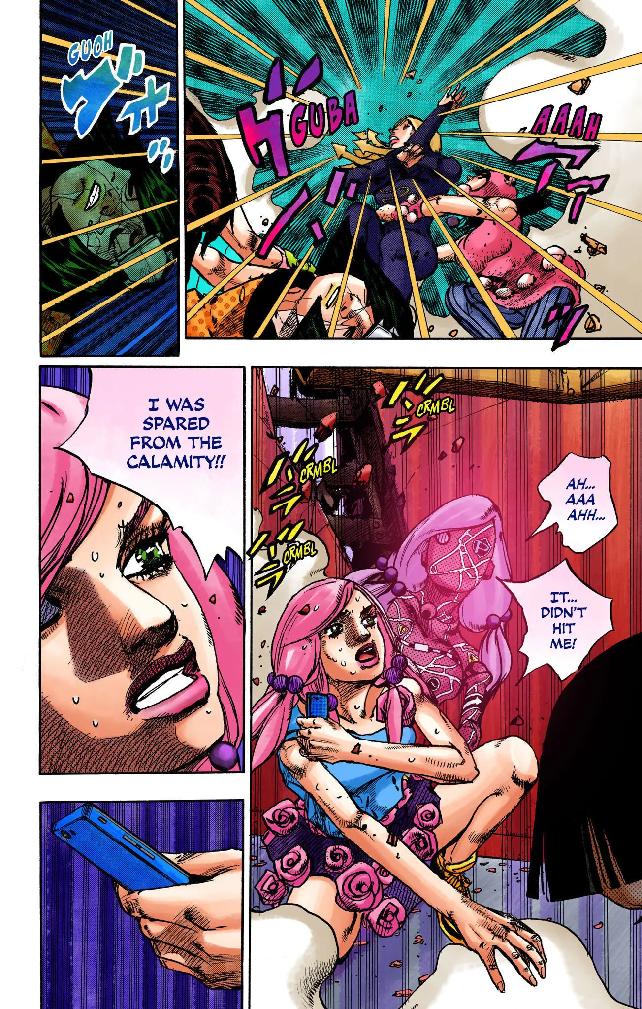 JoJo's Bizarre Adventure, Part 8: JoJolion Colored Manga — Chapter 106 — Page 10