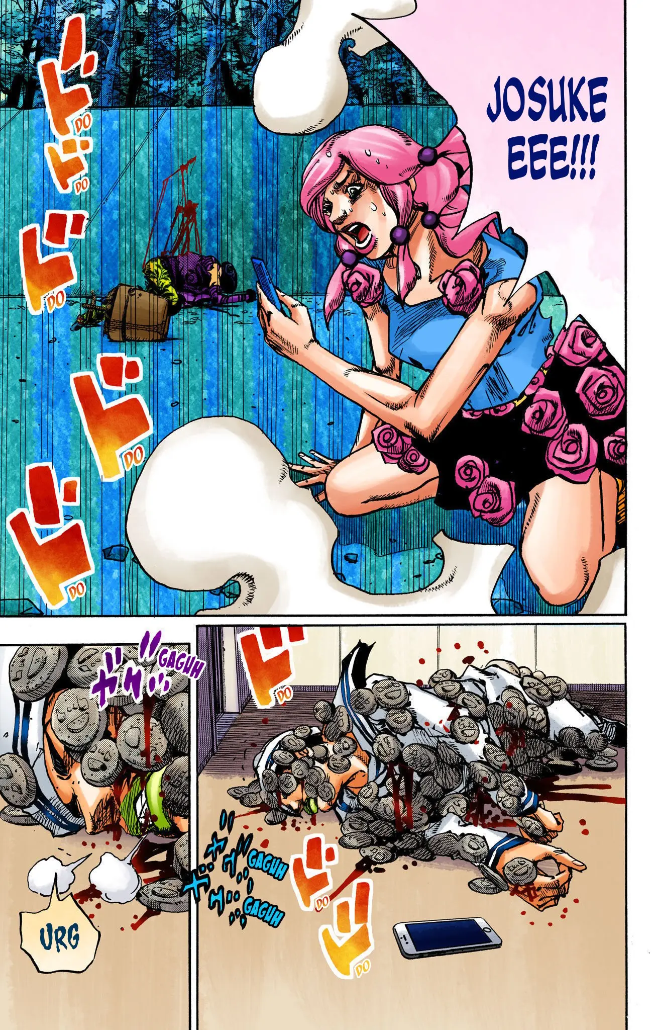 JoJo's Bizarre Adventure, Part 8: JoJolion Colored Manga — Chapter 106 — Page 11