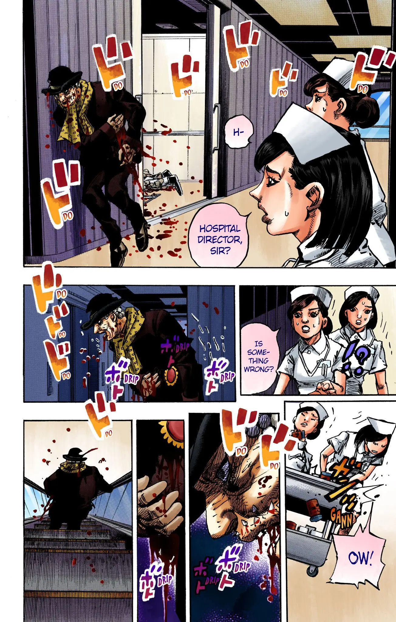 JoJo's Bizarre Adventure, Part 8: JoJolion Colored Manga — Chapter 106 — Page 12