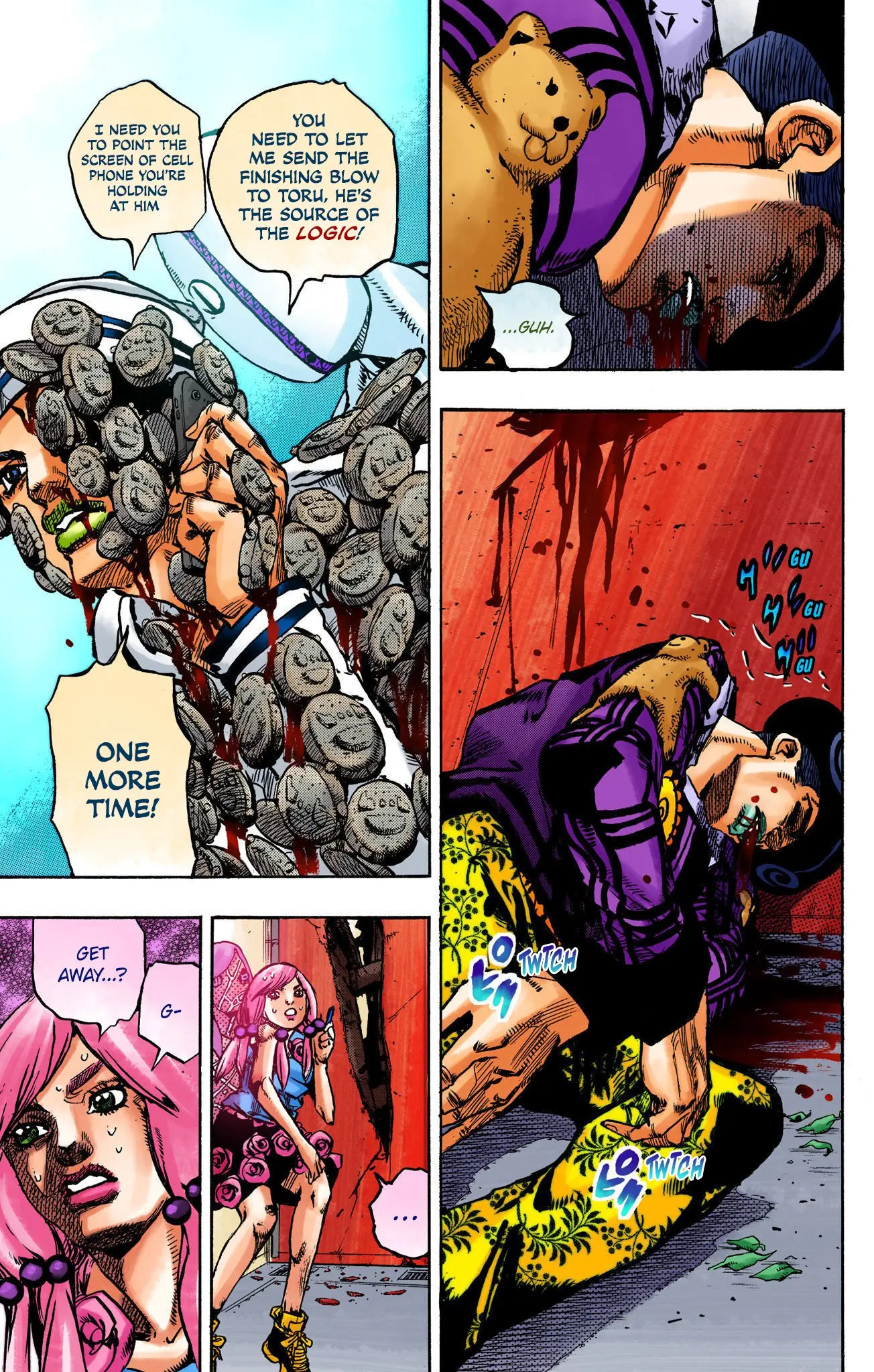 JoJo's Bizarre Adventure, Part 8: JoJolion Colored Manga — Chapter 106 — Page 17