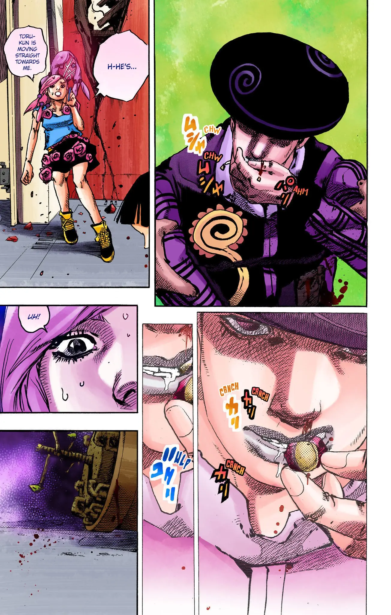 JoJo's Bizarre Adventure, Part 8: JoJolion Colored Manga — Chapter 106 — Page 19