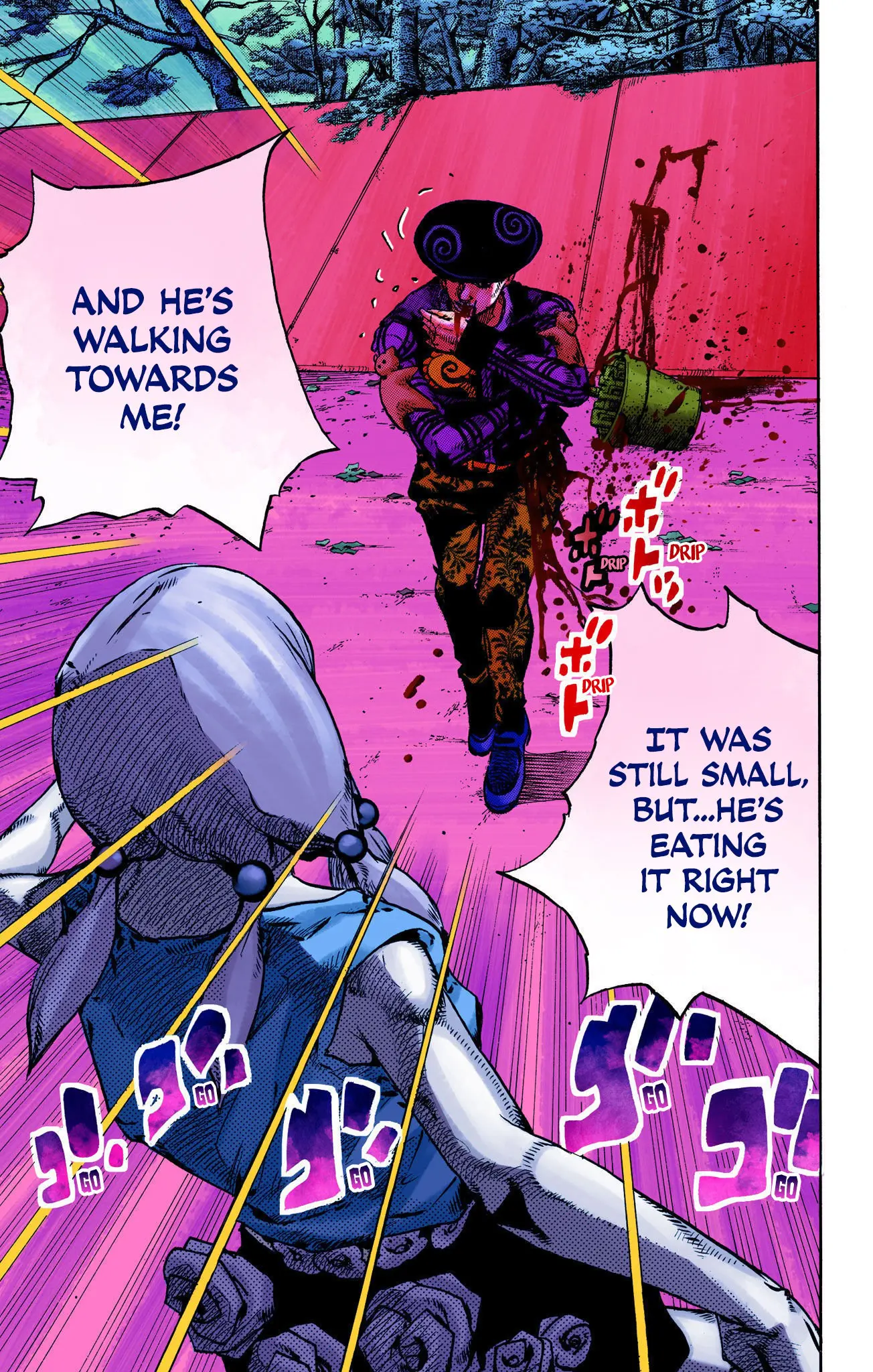 JoJo's Bizarre Adventure, Part 8: JoJolion Colored Manga — Chapter 106 — Page 21