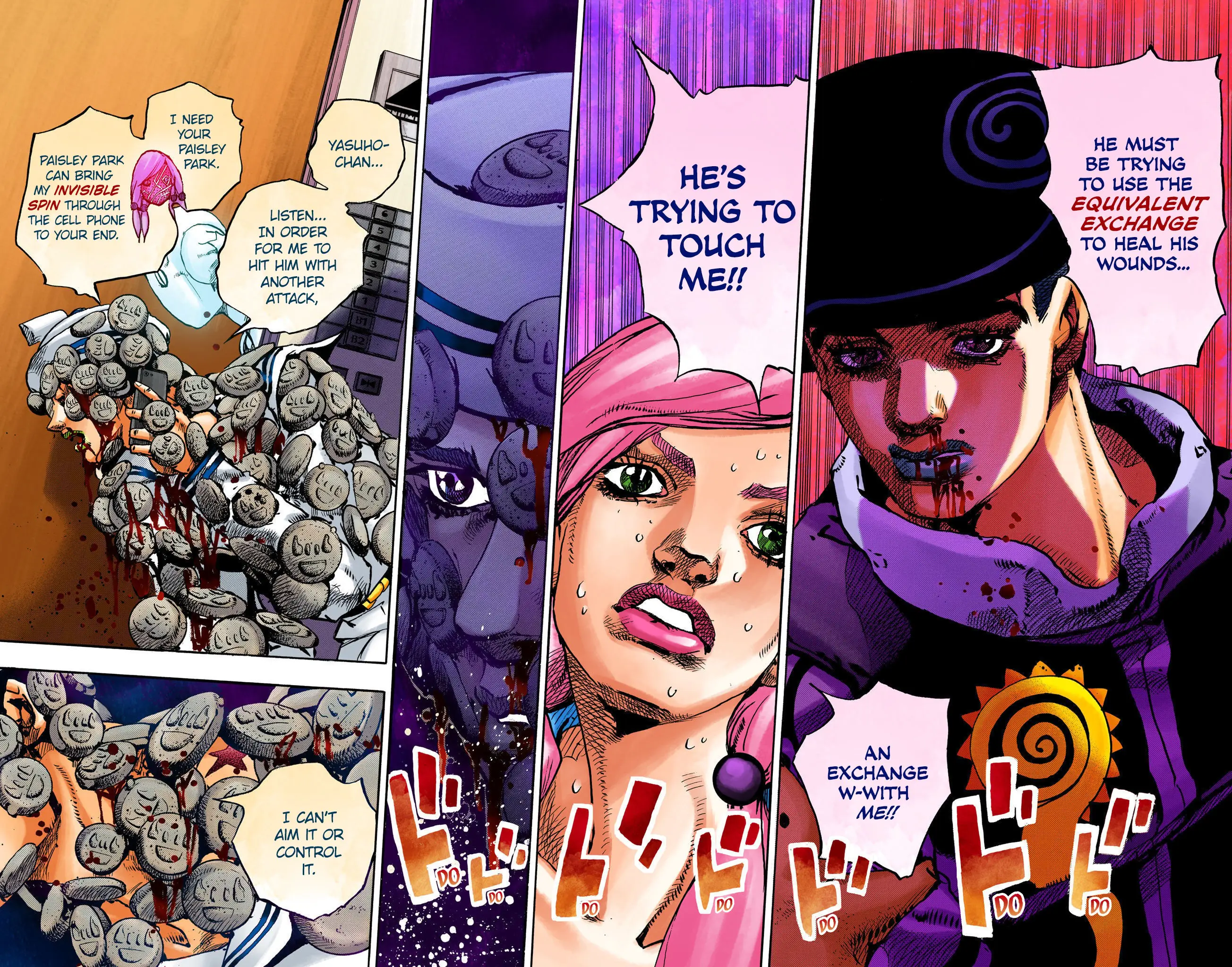 JoJo's Bizarre Adventure, Part 8: JoJolion Colored Manga — Chapter 106 — Page 22