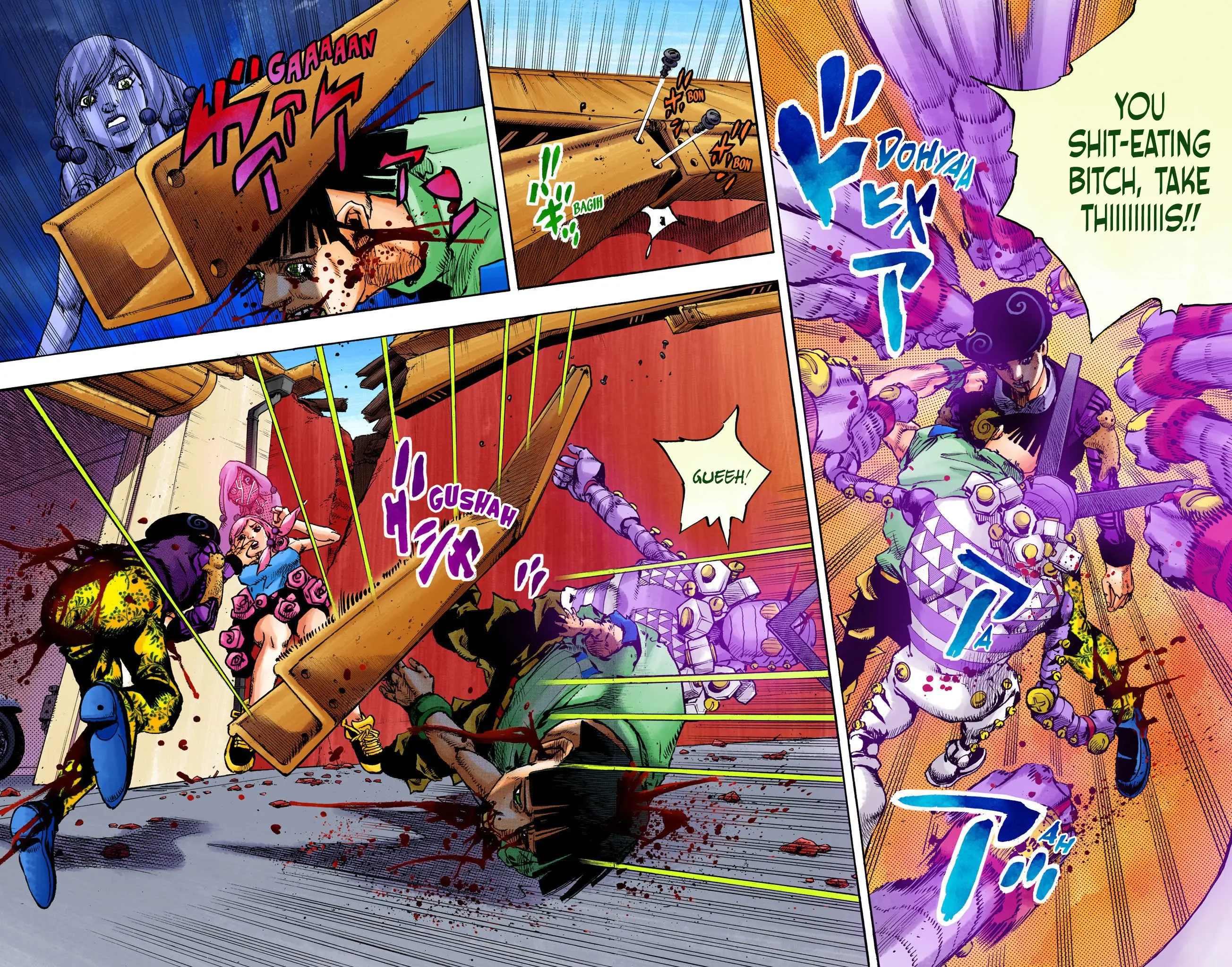 JoJo's Bizarre Adventure, Part 8: JoJolion Colored Manga — Chapter 106 — Page 24