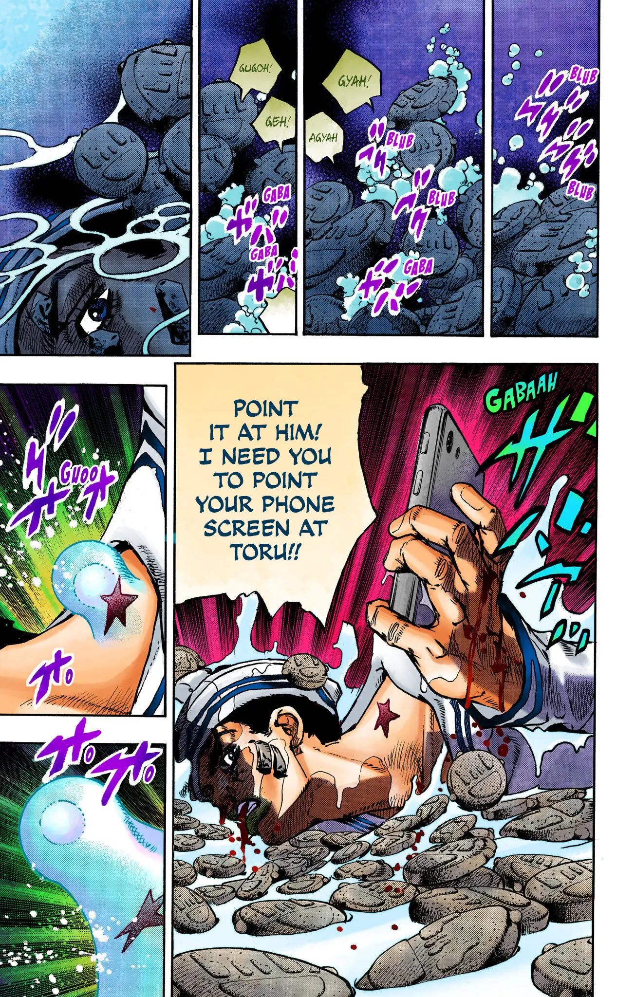 JoJo's Bizarre Adventure, Part 8: JoJolion Colored Manga — Chapter 106 — Page 27