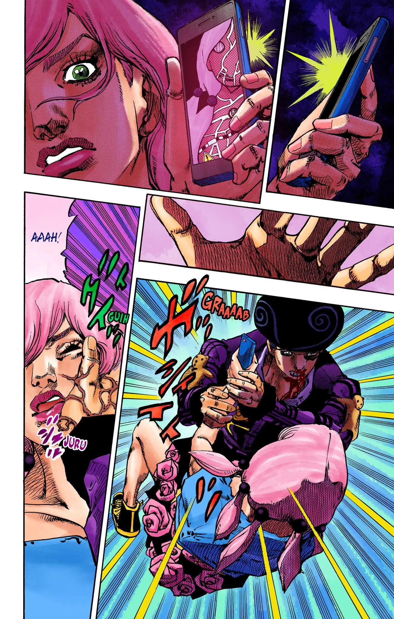 JoJo's Bizarre Adventure, Part 8: JoJolion Colored Manga — Chapter 106 — Page 28