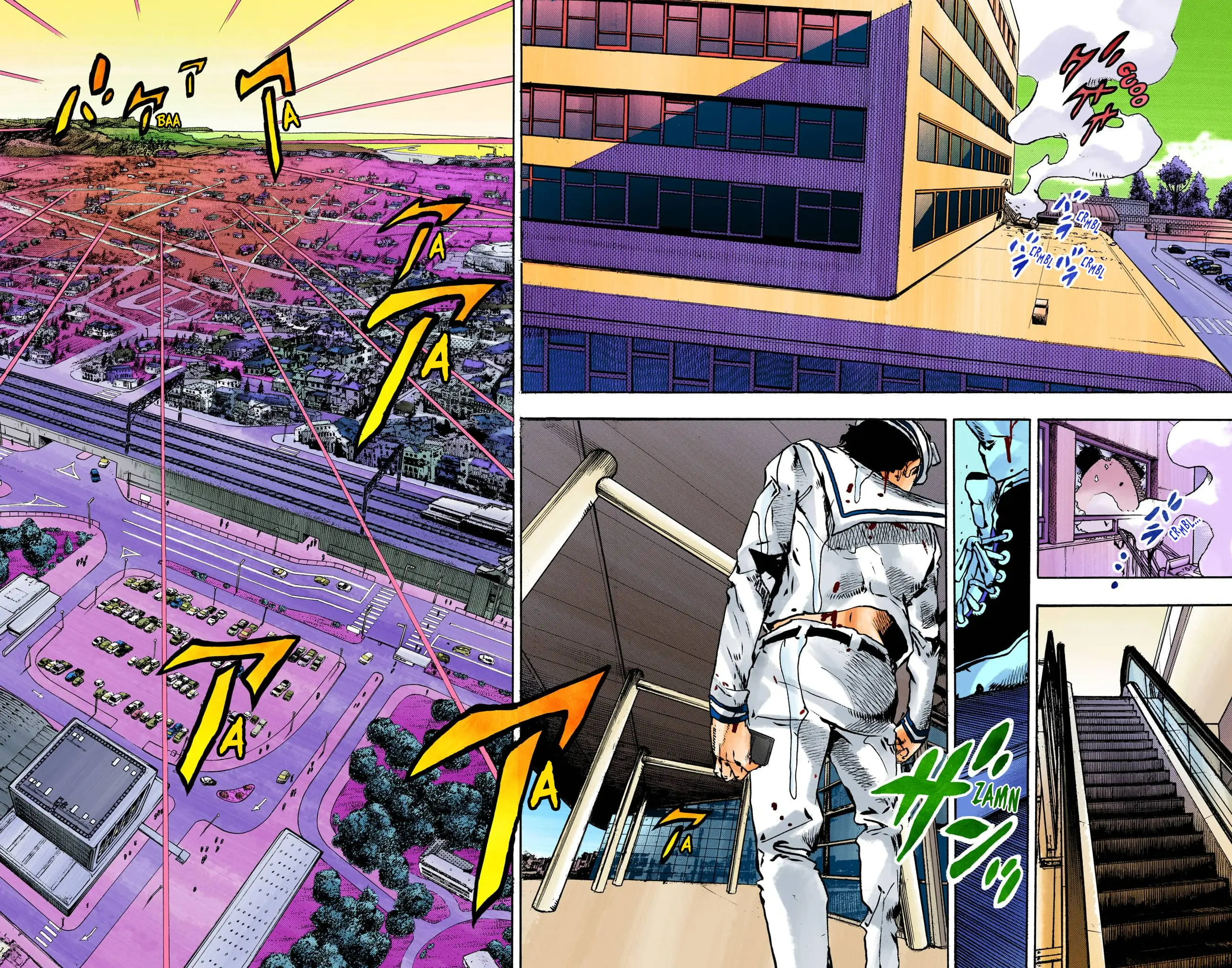 JoJo's Bizarre Adventure, Part 8: JoJolion Colored Manga β Chapter 107 β Page 9