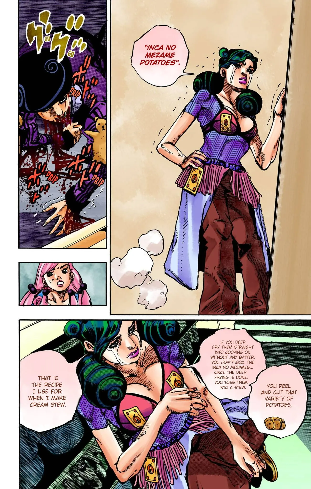 JoJo's Bizarre Adventure, Part 8: JoJolion Colored Manga β Chapter 107 β Page 11