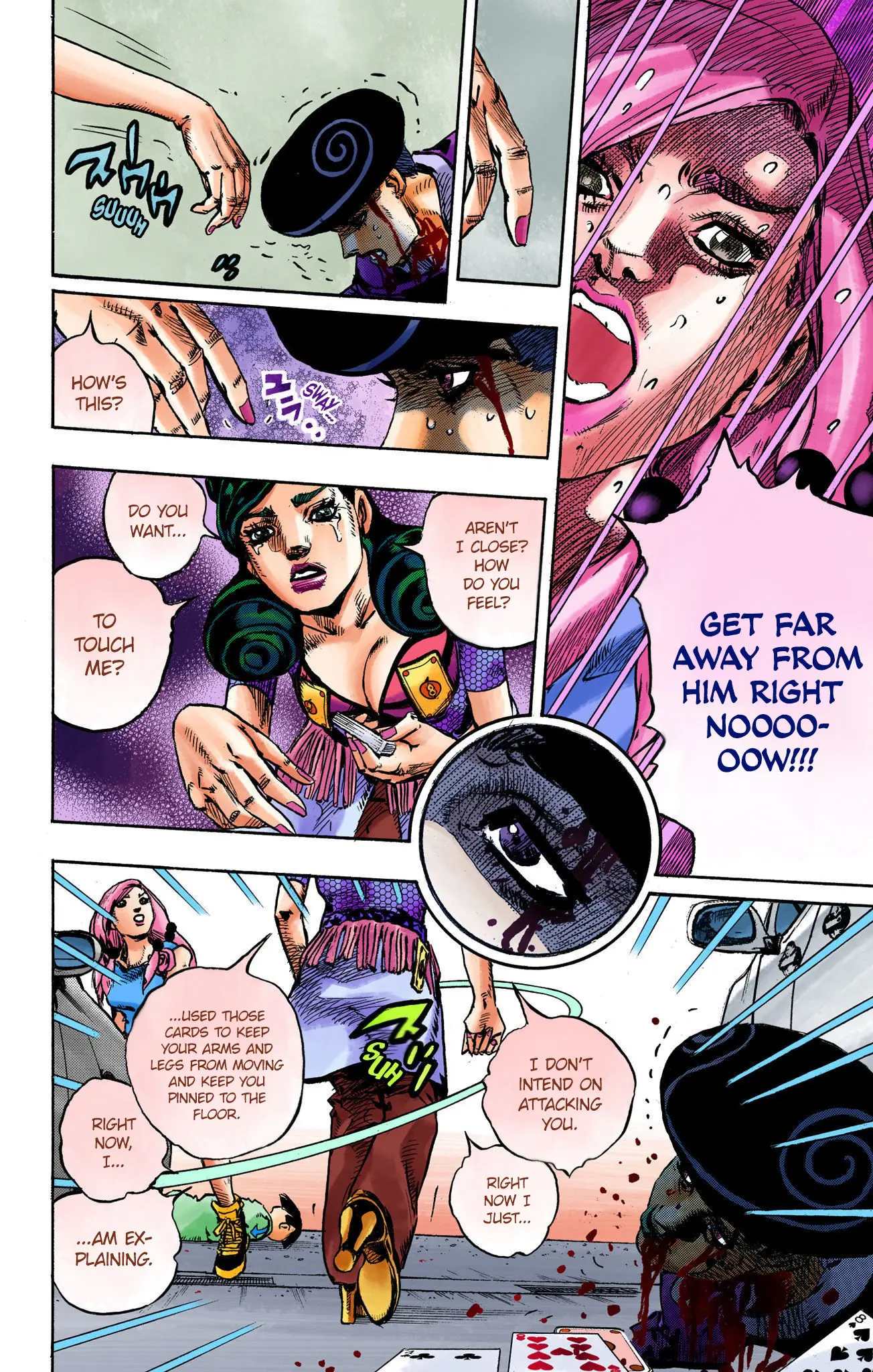 JoJo's Bizarre Adventure, Part 8: JoJolion Colored Manga β Chapter 107 β Page 28