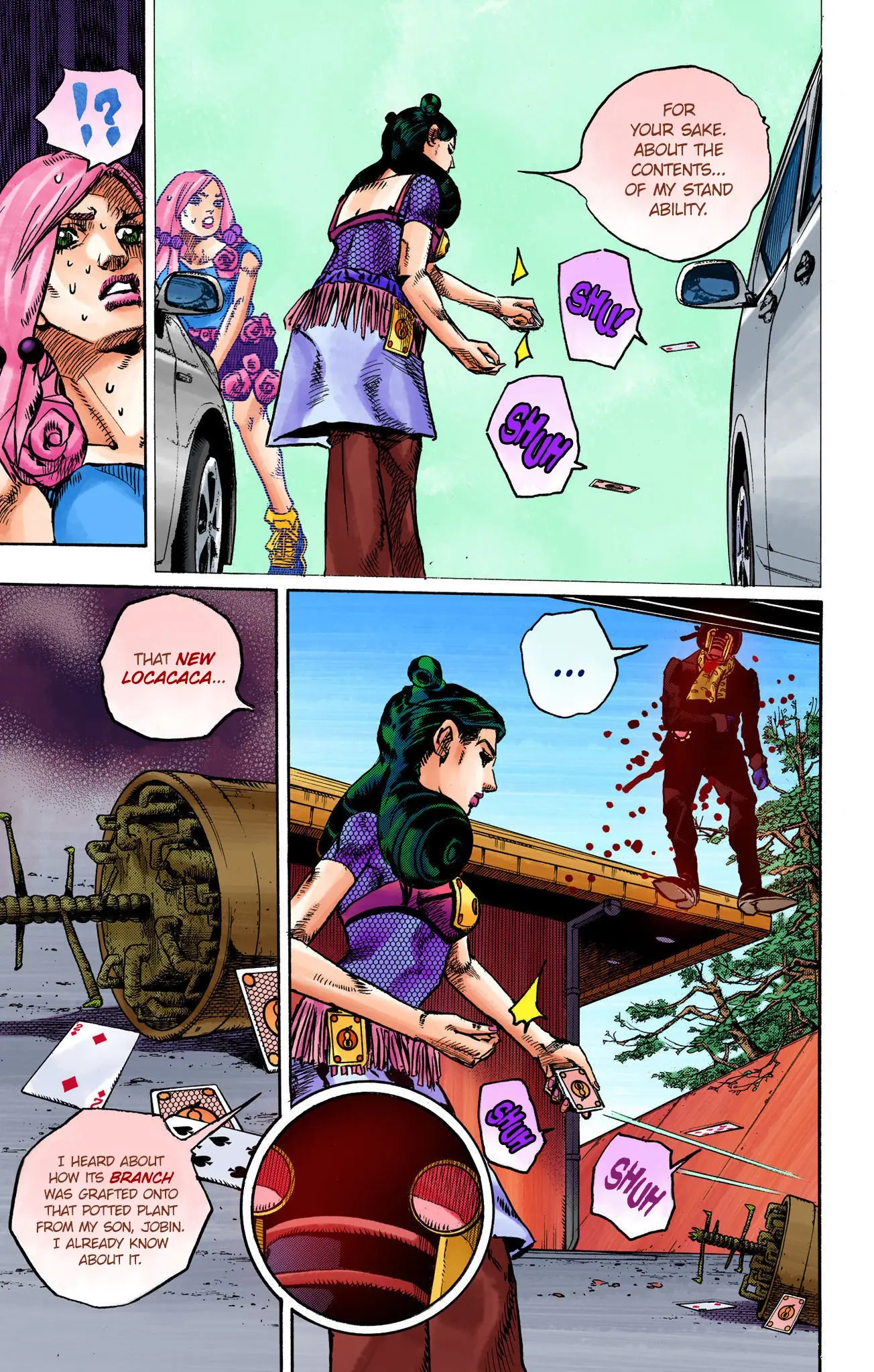JoJo's Bizarre Adventure, Part 8: JoJolion Colored Manga β Chapter 107 β Page 29