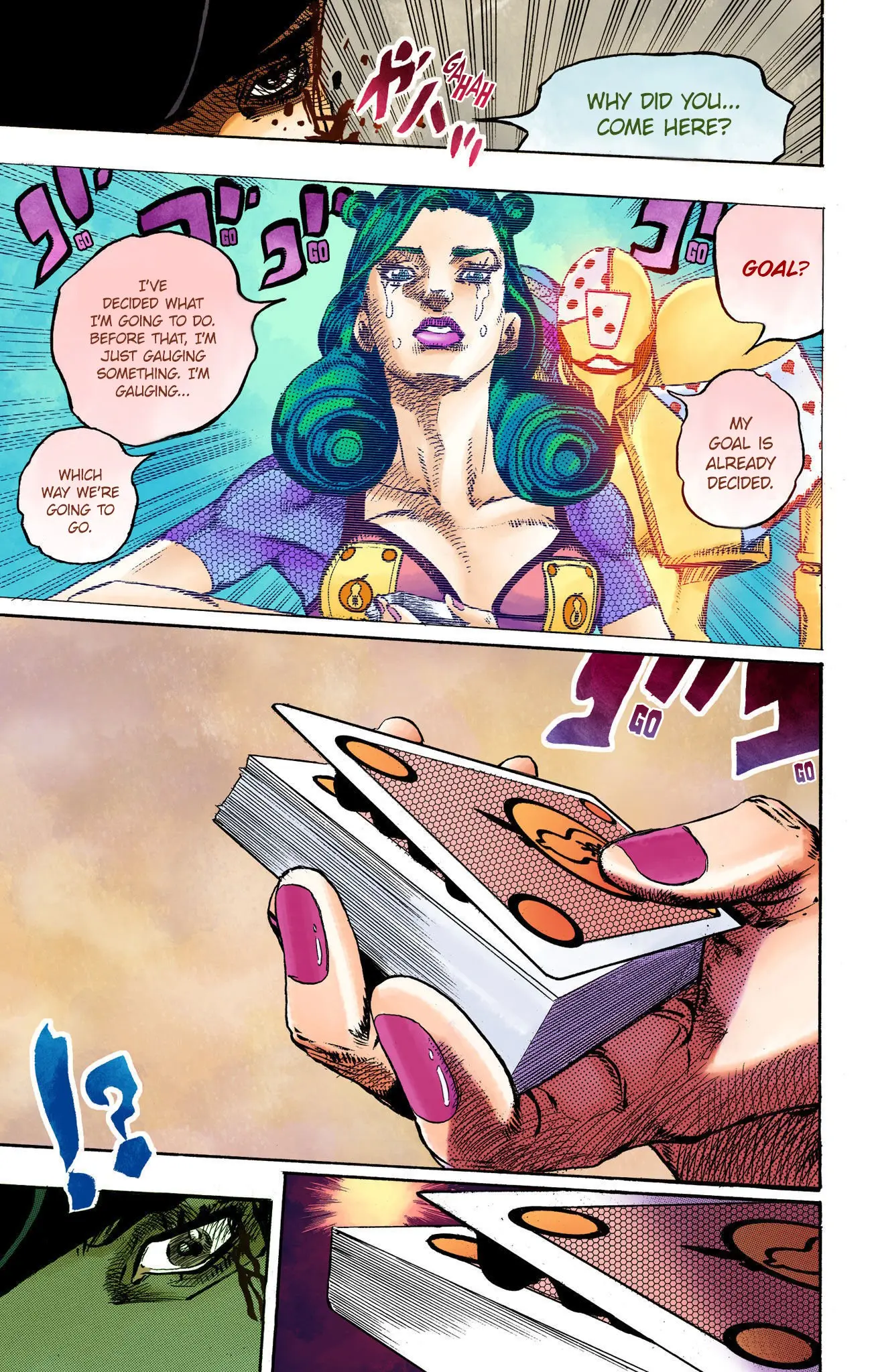 JoJo's Bizarre Adventure, Part 8: JoJolion Colored Manga β Chapter 107 β Page 31