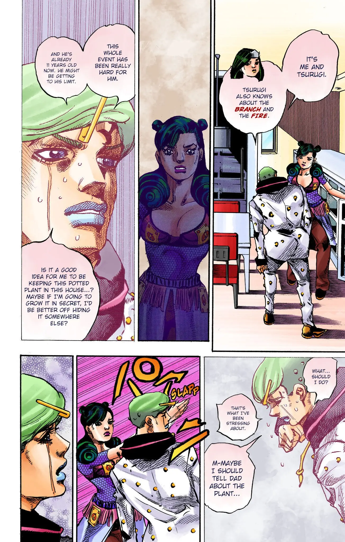 JoJo's Bizarre Adventure, Part 8: JoJolion Colored Manga β Chapter 107 β Page 41