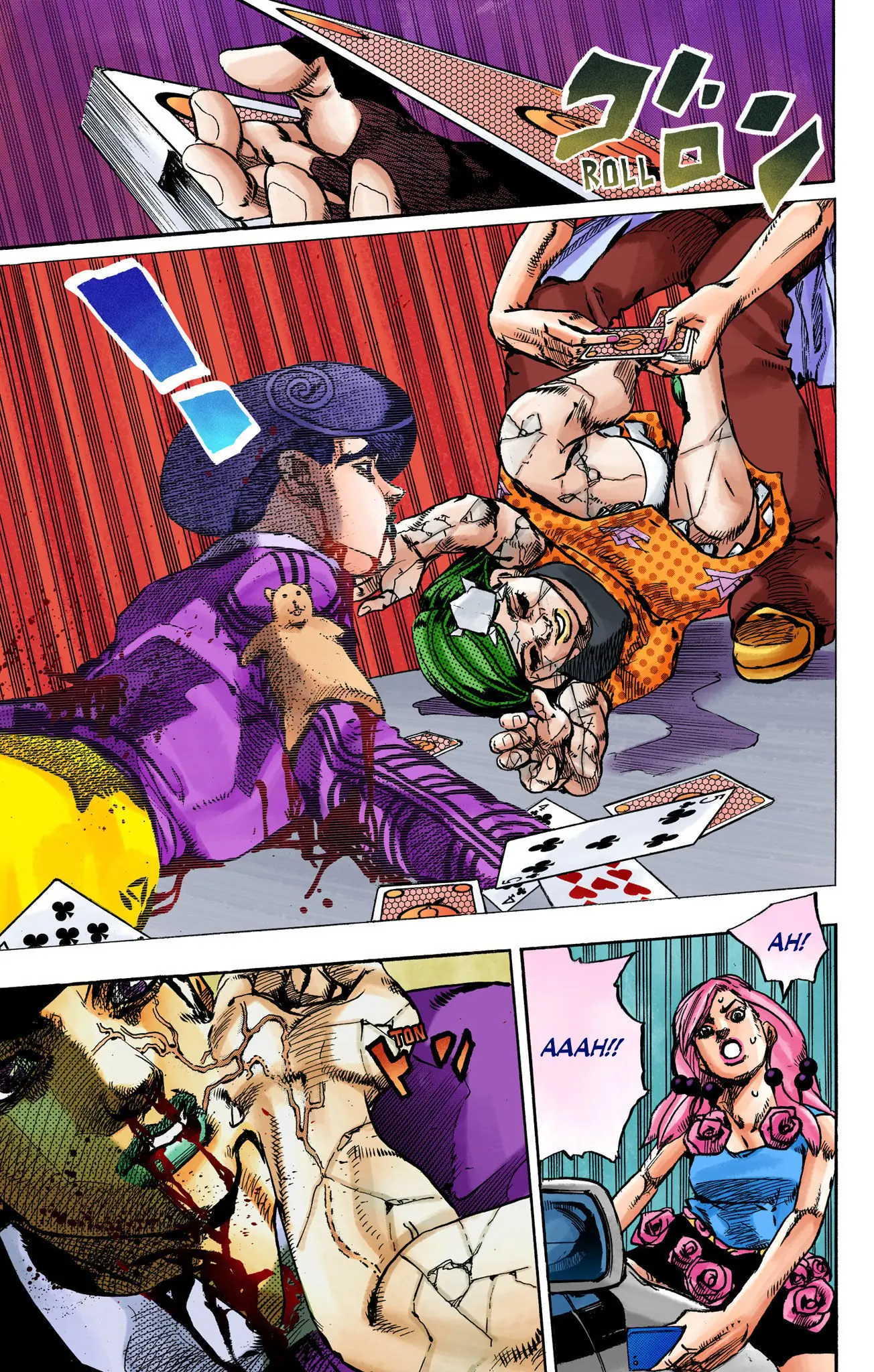 JoJo's Bizarre Adventure, Part 8: JoJolion Colored Manga β Chapter 107 β Page 45