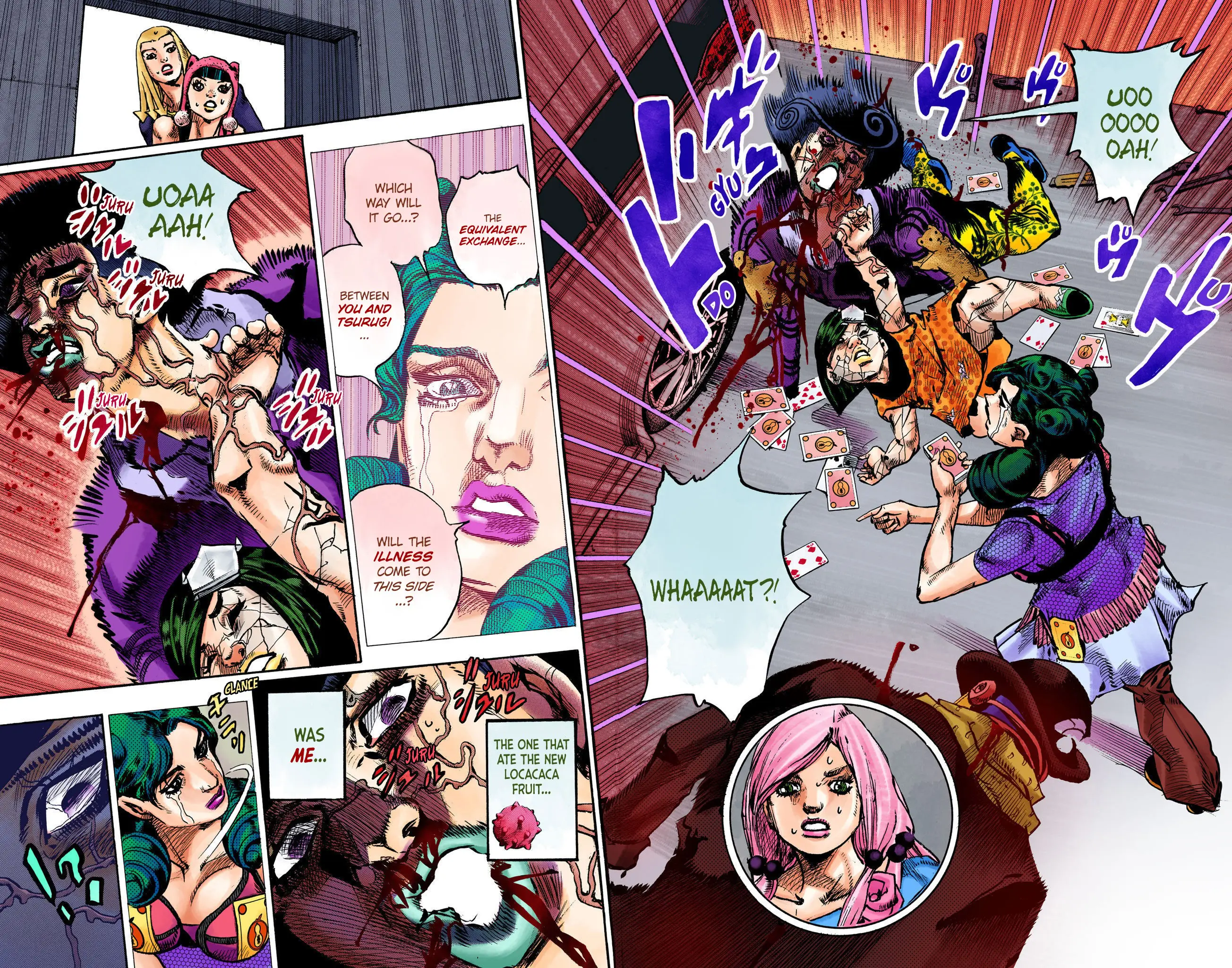 JoJo's Bizarre Adventure, Part 8: JoJolion Colored Manga β Chapter 108 β Page 4