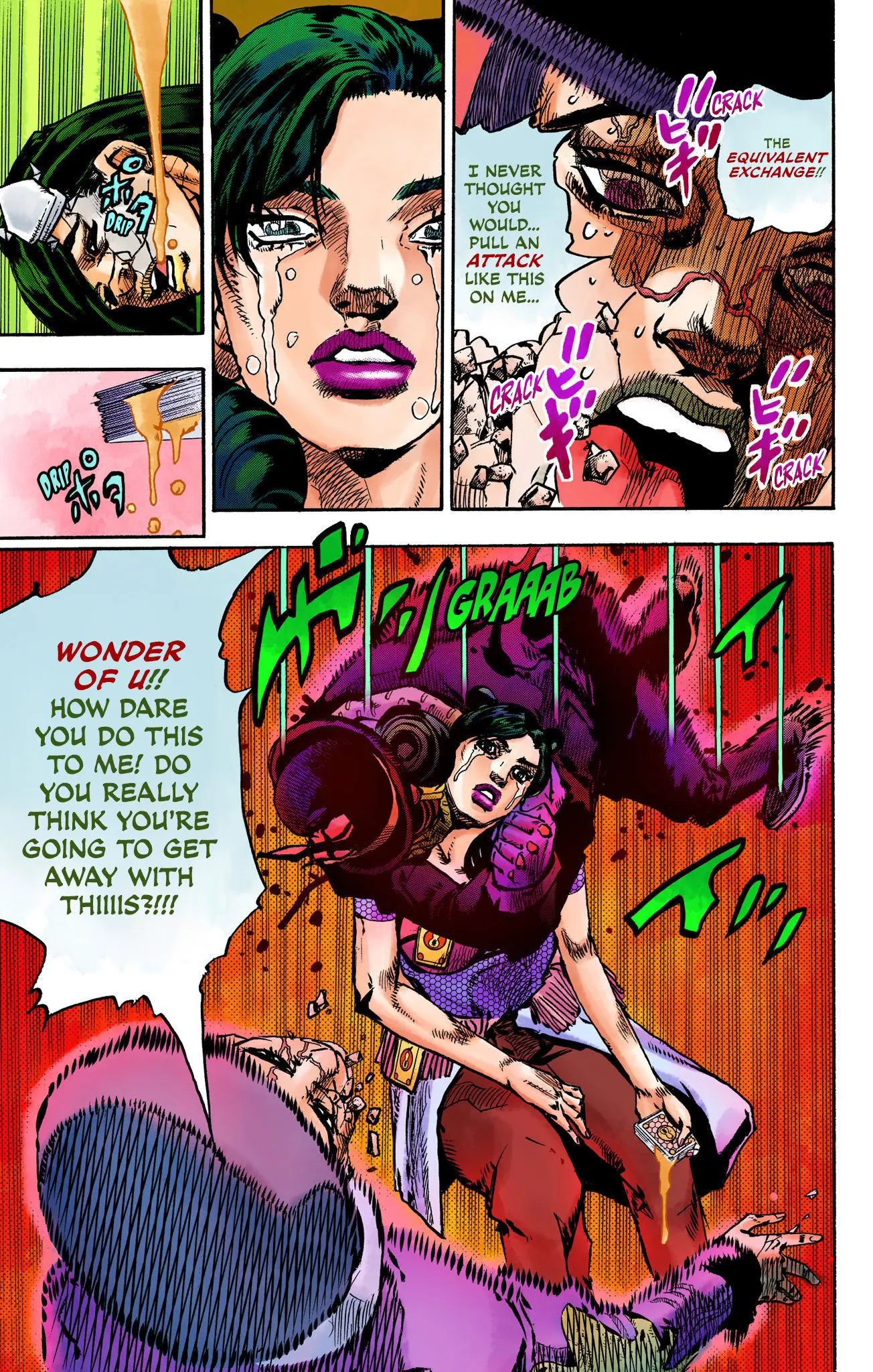JoJo's Bizarre Adventure, Part 8: JoJolion Colored Manga β Chapter 108 β Page 7