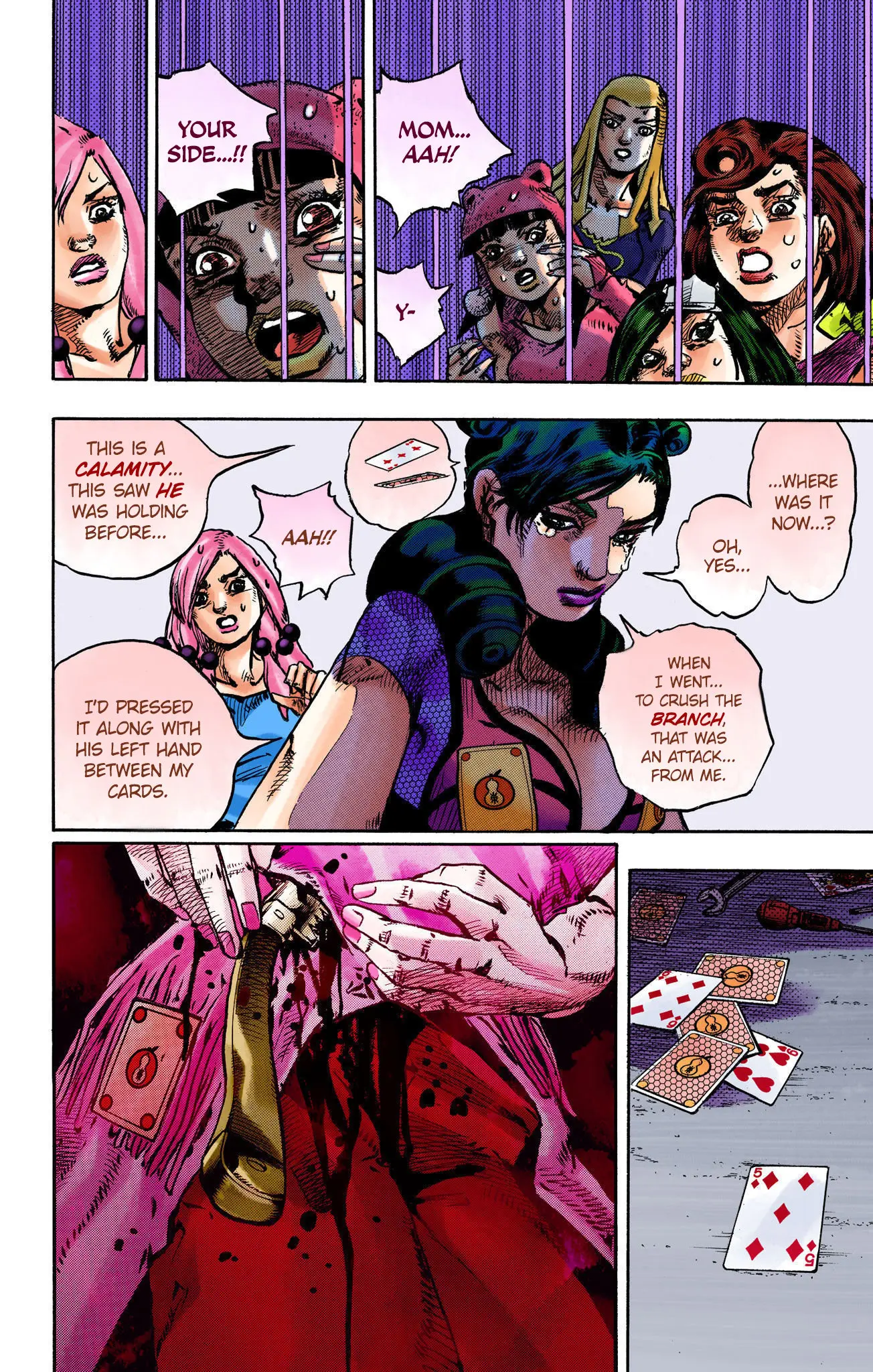 JoJo's Bizarre Adventure, Part 8: JoJolion Colored Manga β Chapter 108 β Page 18